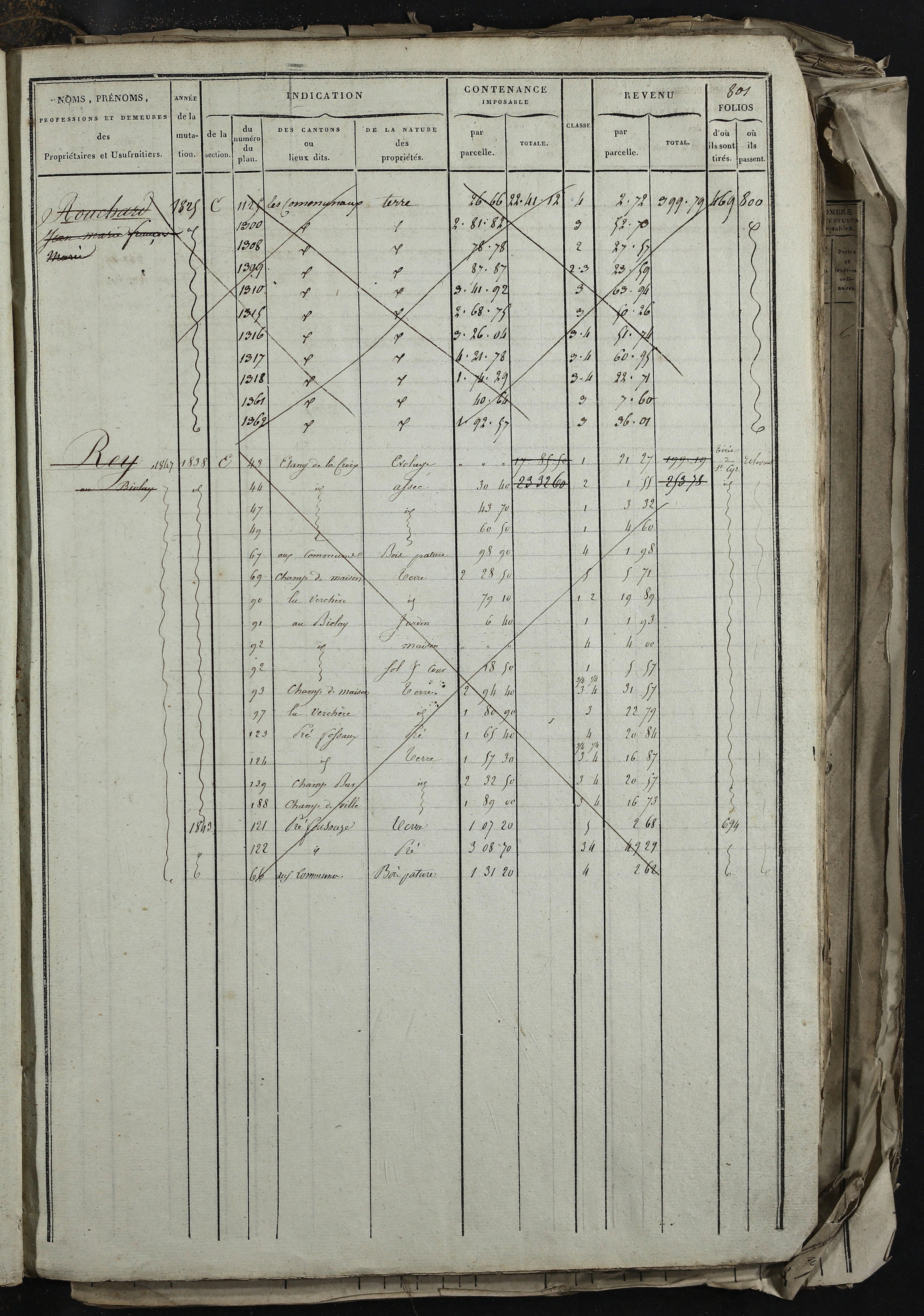 Relevant - 3 P 741 - 3 P 741 -  Folios 1 à 980  (1832-1846)