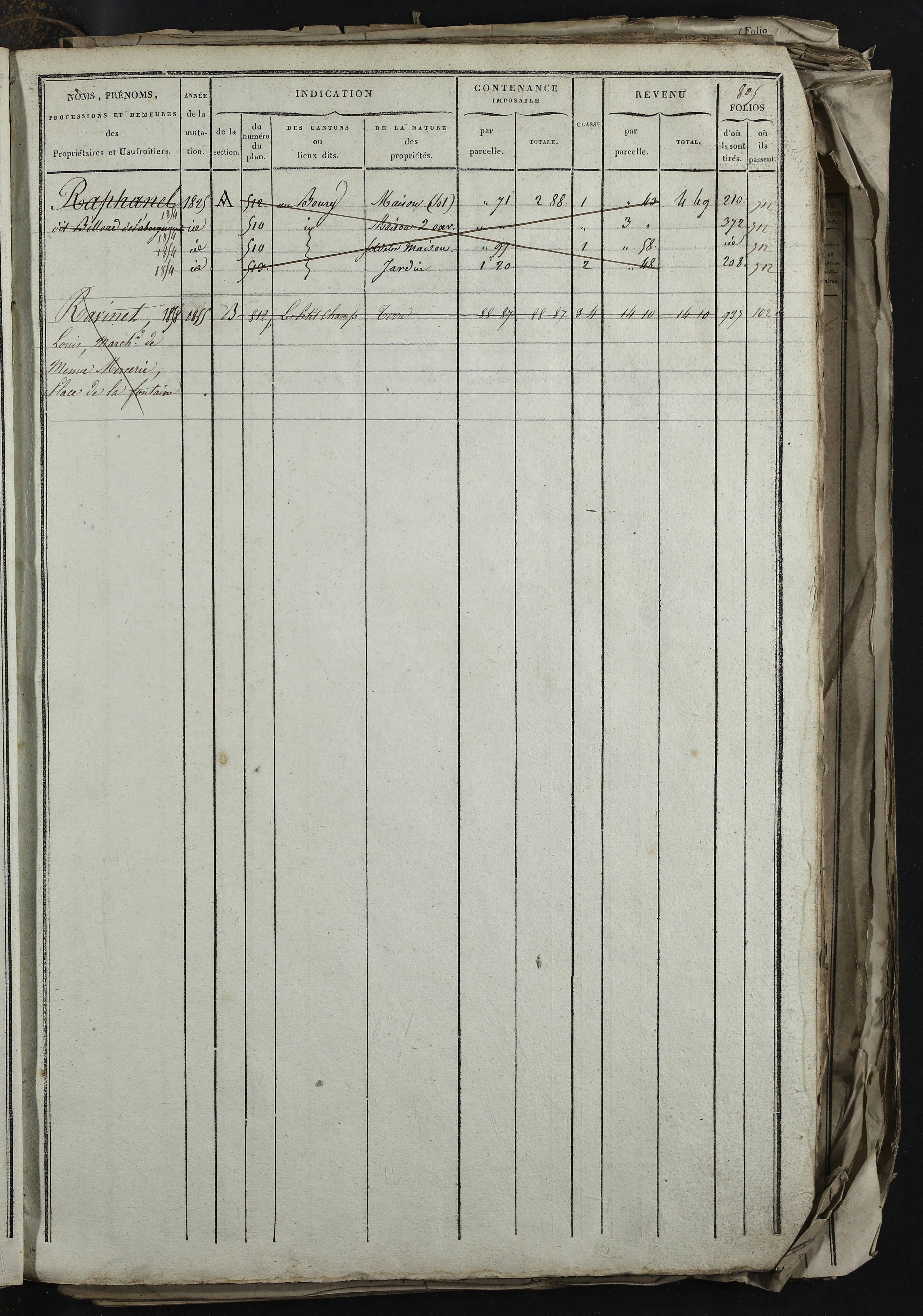 Relevant - 3 P 741 - 3 P 741 -  Folios 1 à 980  (1832-1846)