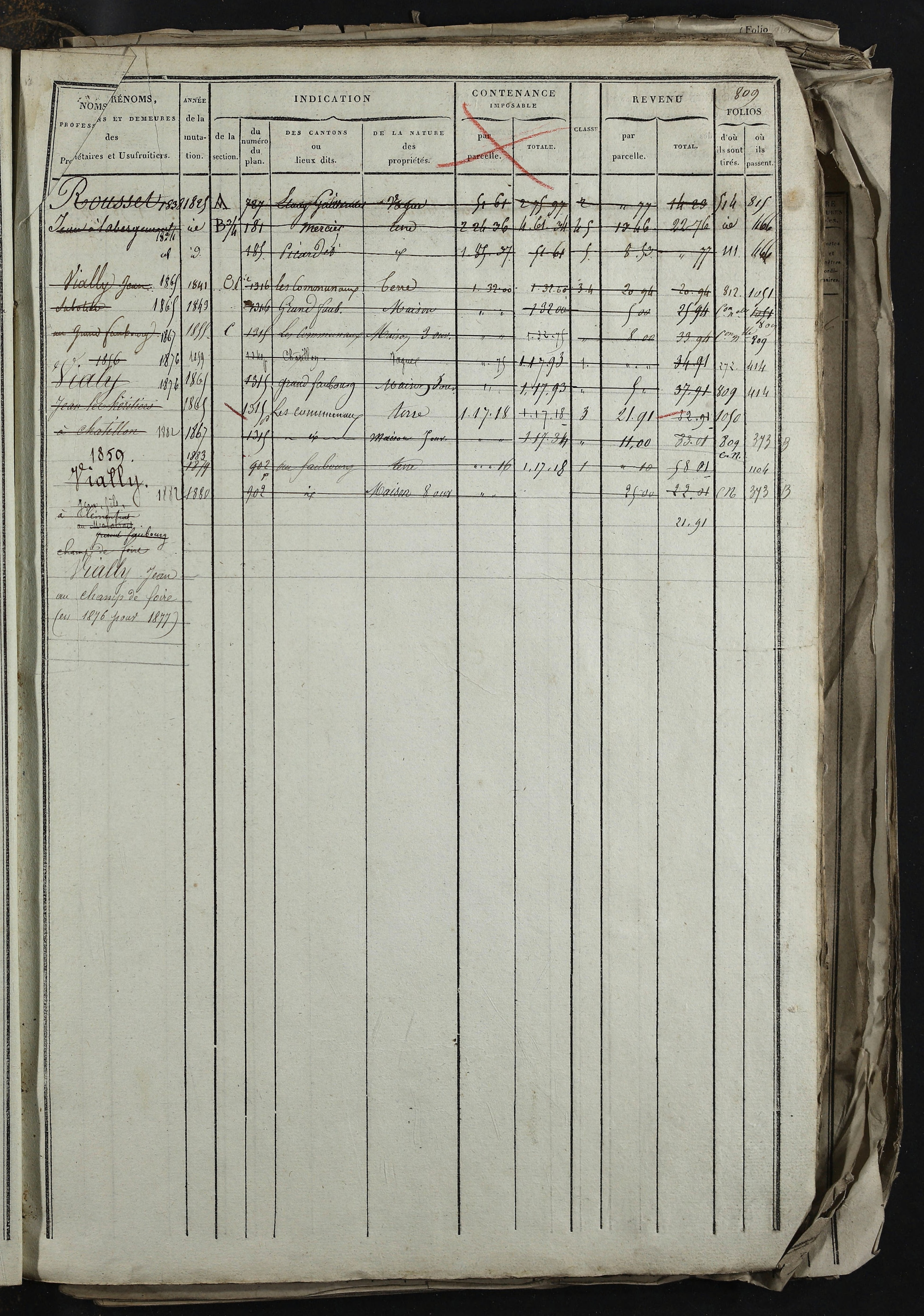 Relevant - 3 P 741 - 3 P 741 -  Folios 1 à 980  (1832-1846)