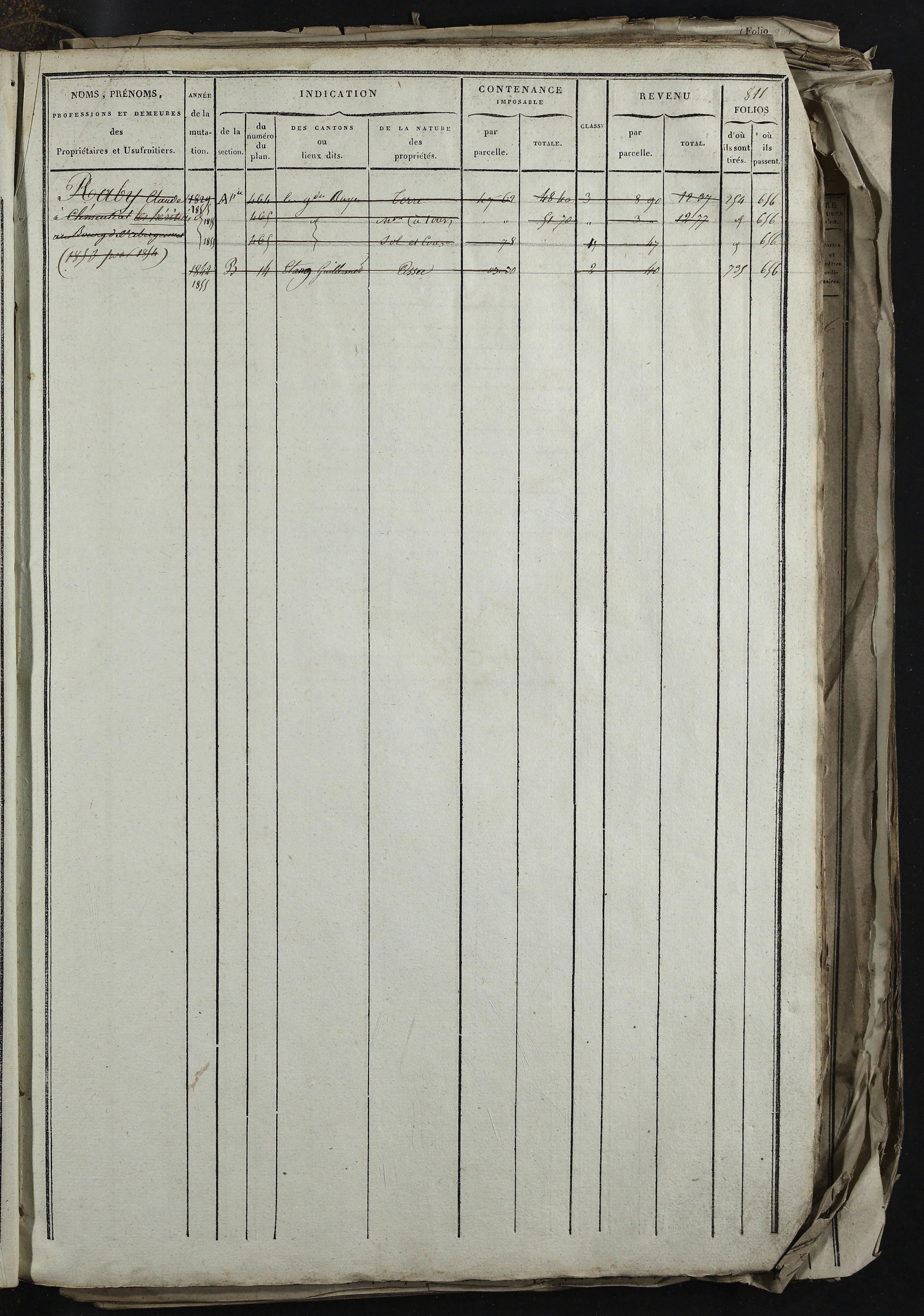 Relevant - 3 P 741 - 3 P 741 -  Folios 1 à 980  (1832-1846)