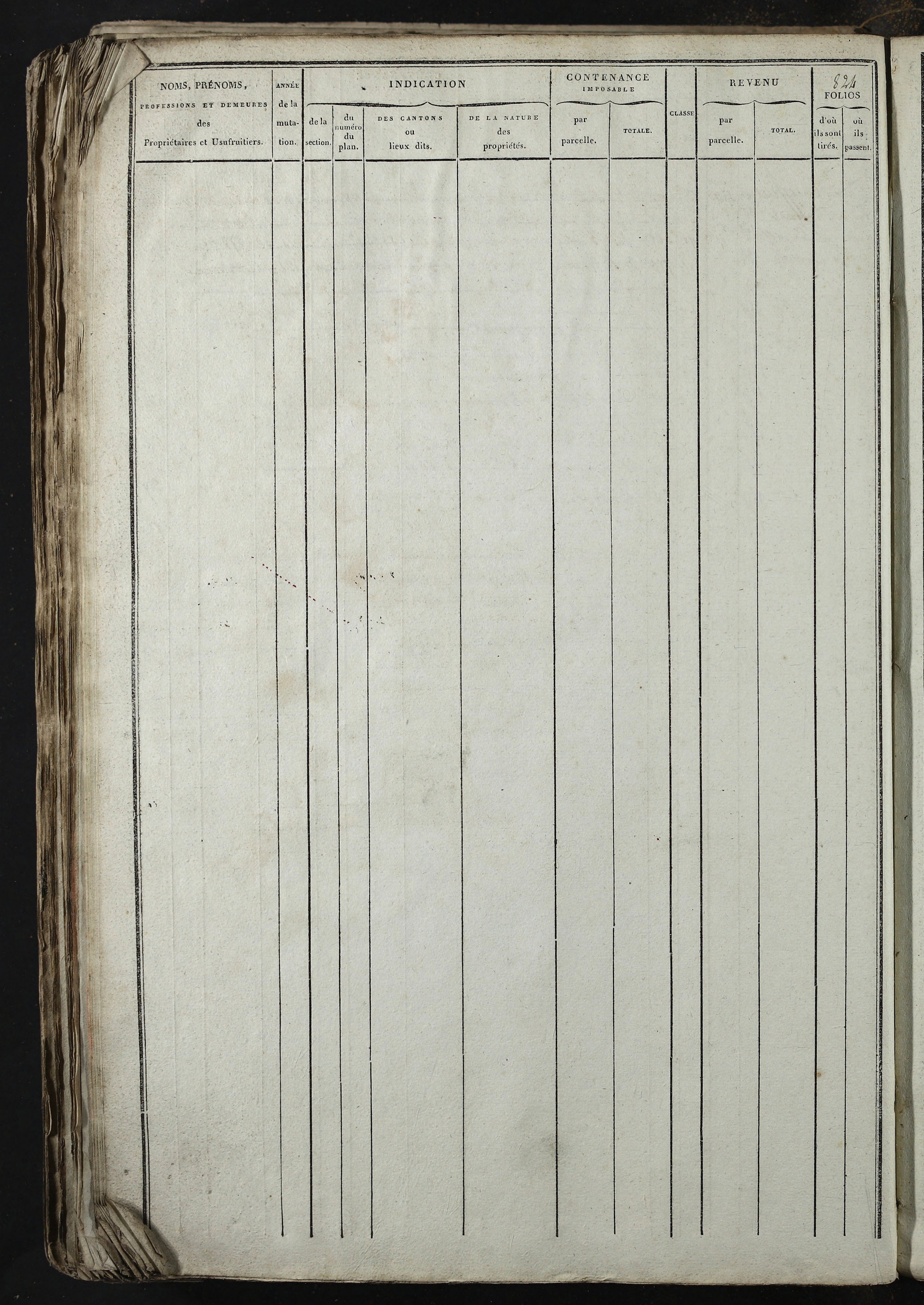 Relevant - 3 P 741 - 3 P 741 -  Folios 1 à 980  (1832-1846)