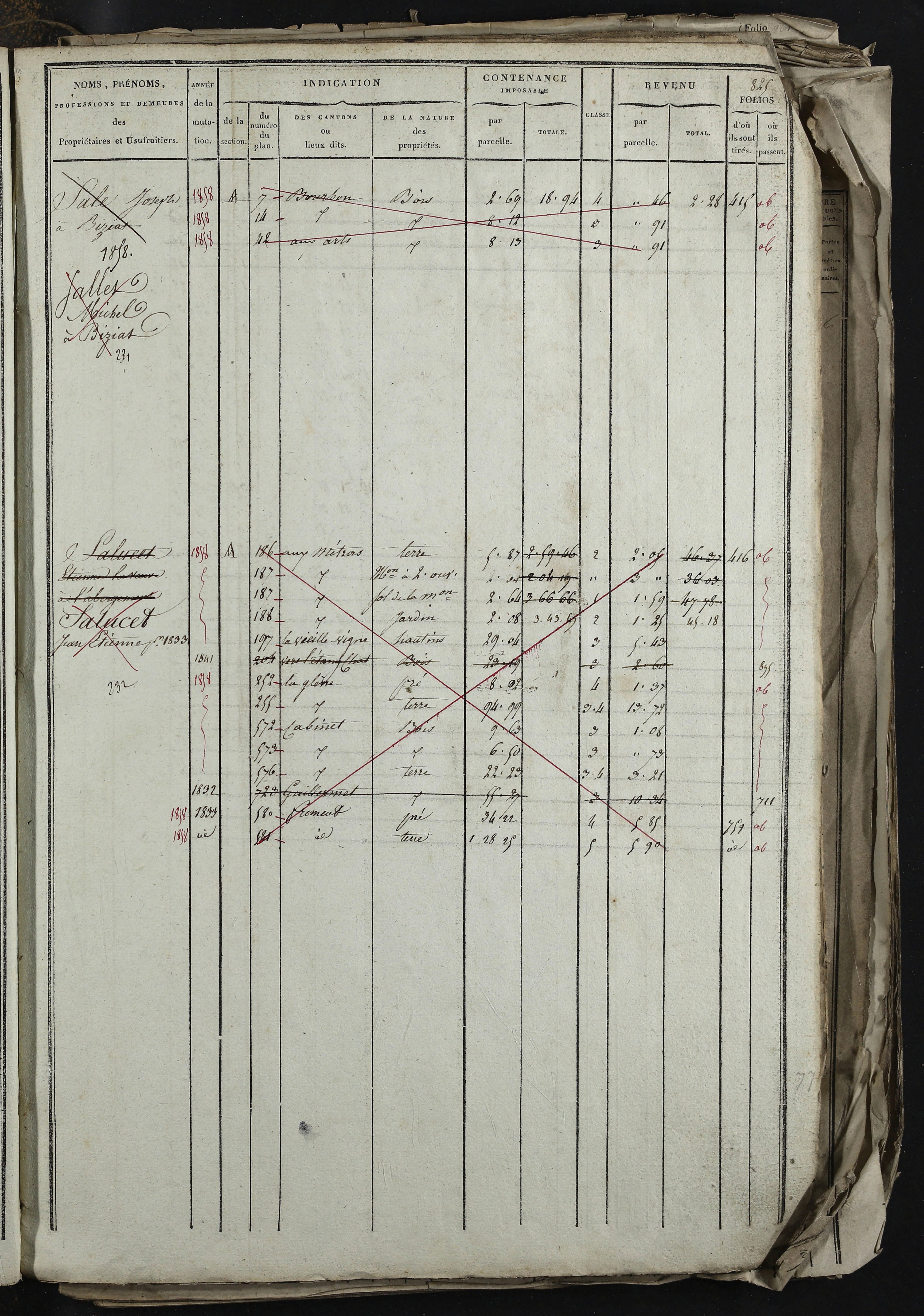 Relevant - 3 P 741 - 3 P 741 -  Folios 1 à 980  (1832-1846)