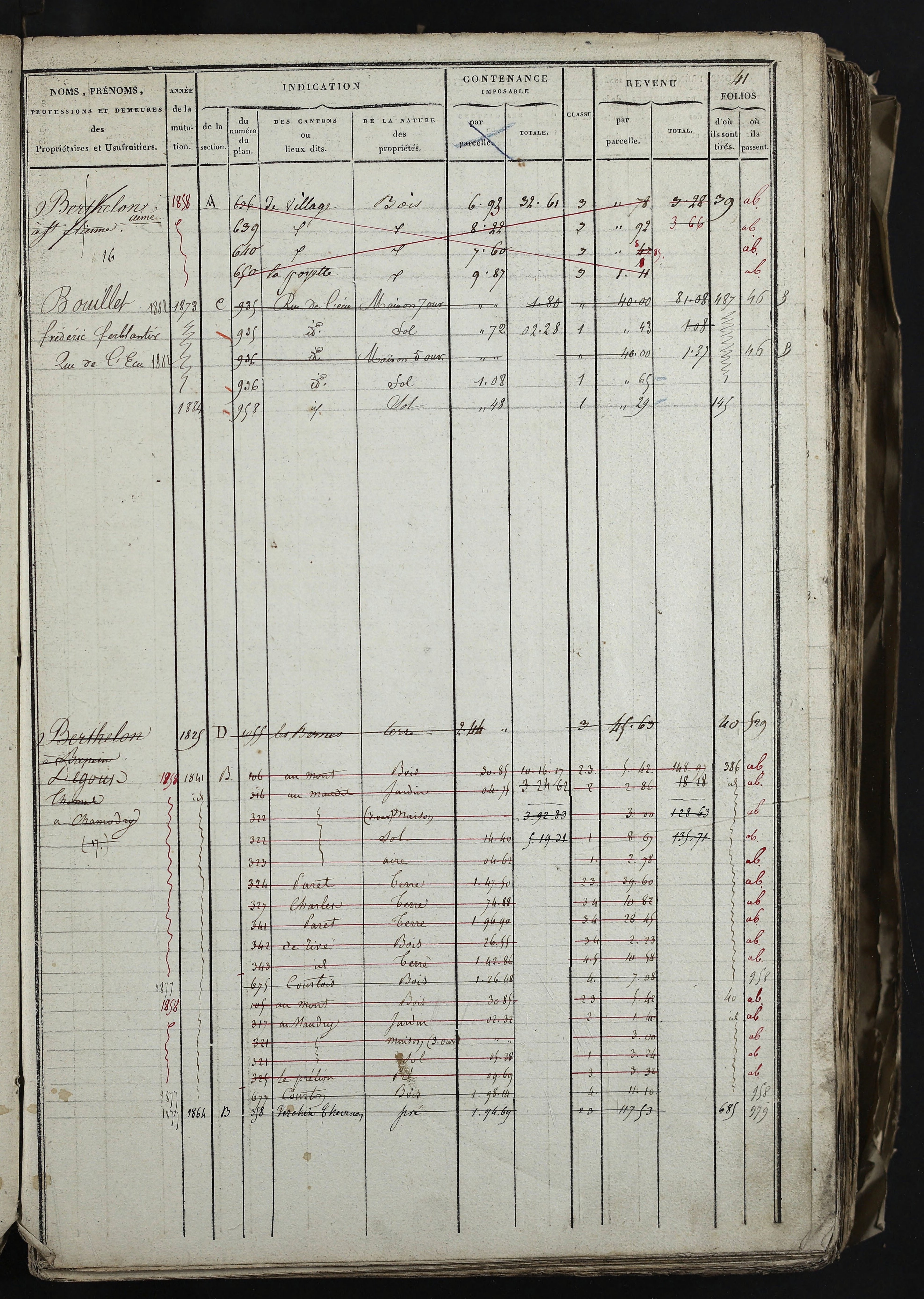 Relevant - 3 P 741 - 3 P 741 -  Folios 1 à 980  (1832-1846)