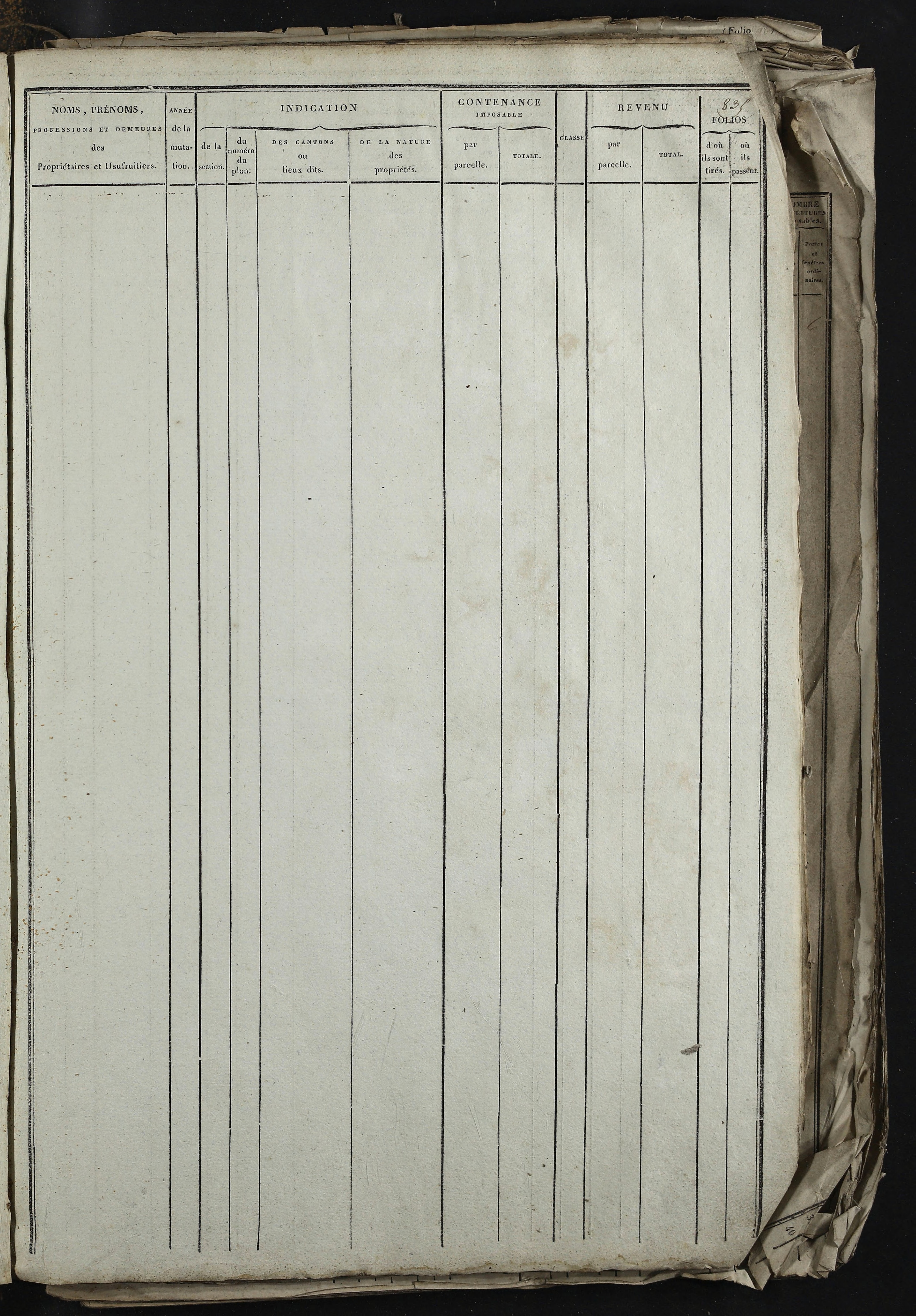 Relevant - 3 P 741 - 3 P 741 -  Folios 1 à 980  (1832-1846)