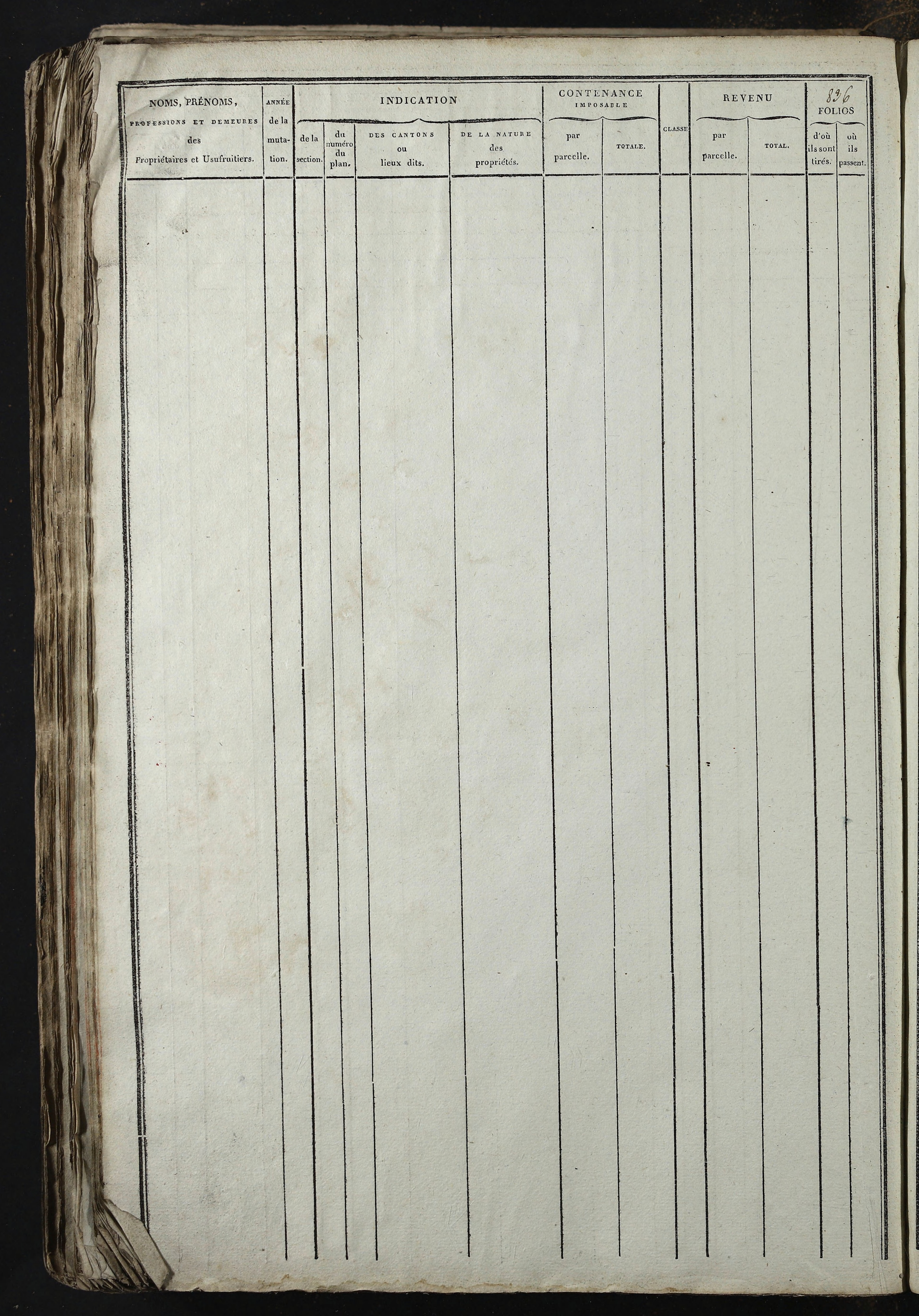 Relevant - 3 P 741 - 3 P 741 -  Folios 1 à 980  (1832-1846)