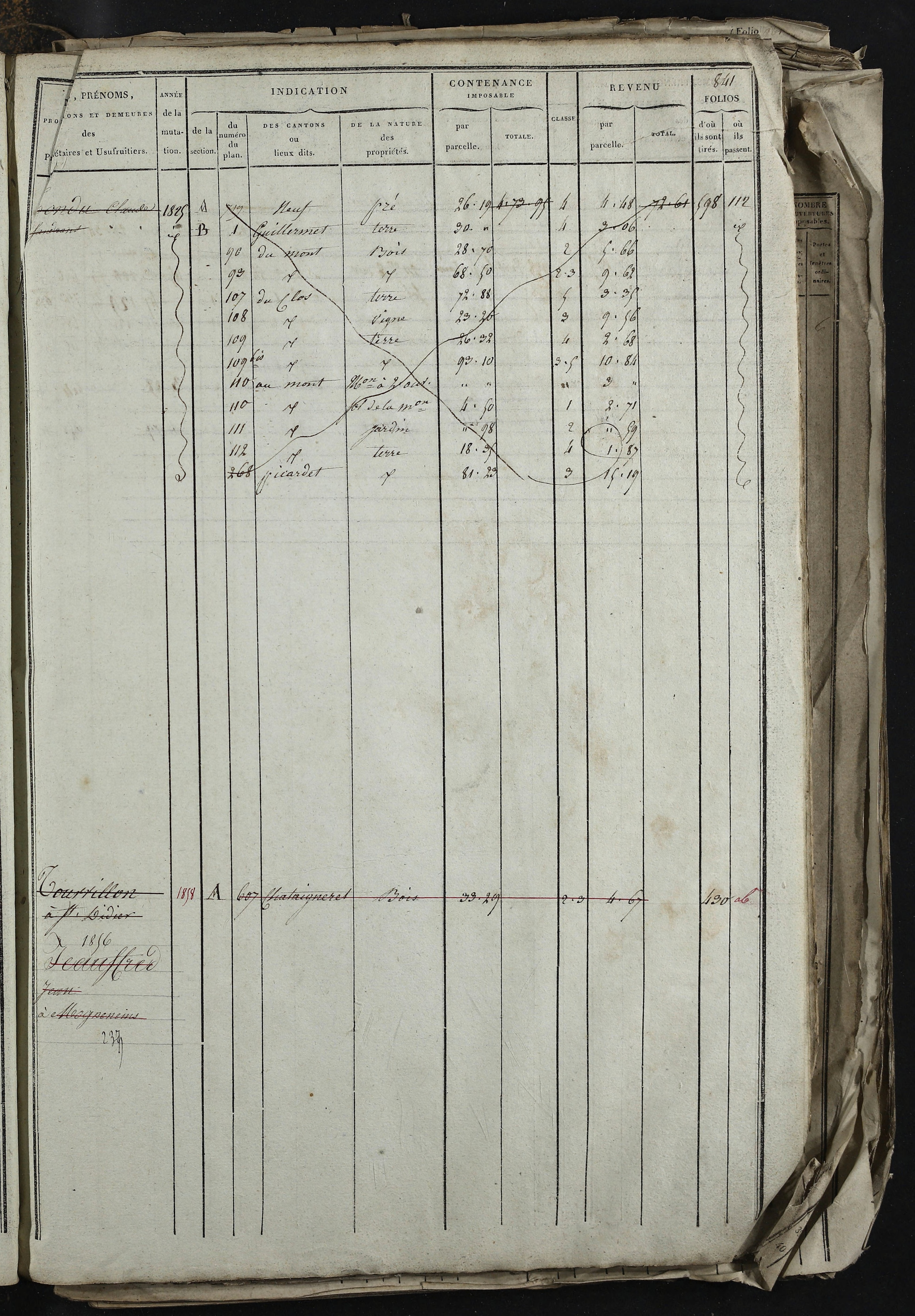 Relevant - 3 P 741 - 3 P 741 -  Folios 1 à 980  (1832-1846)