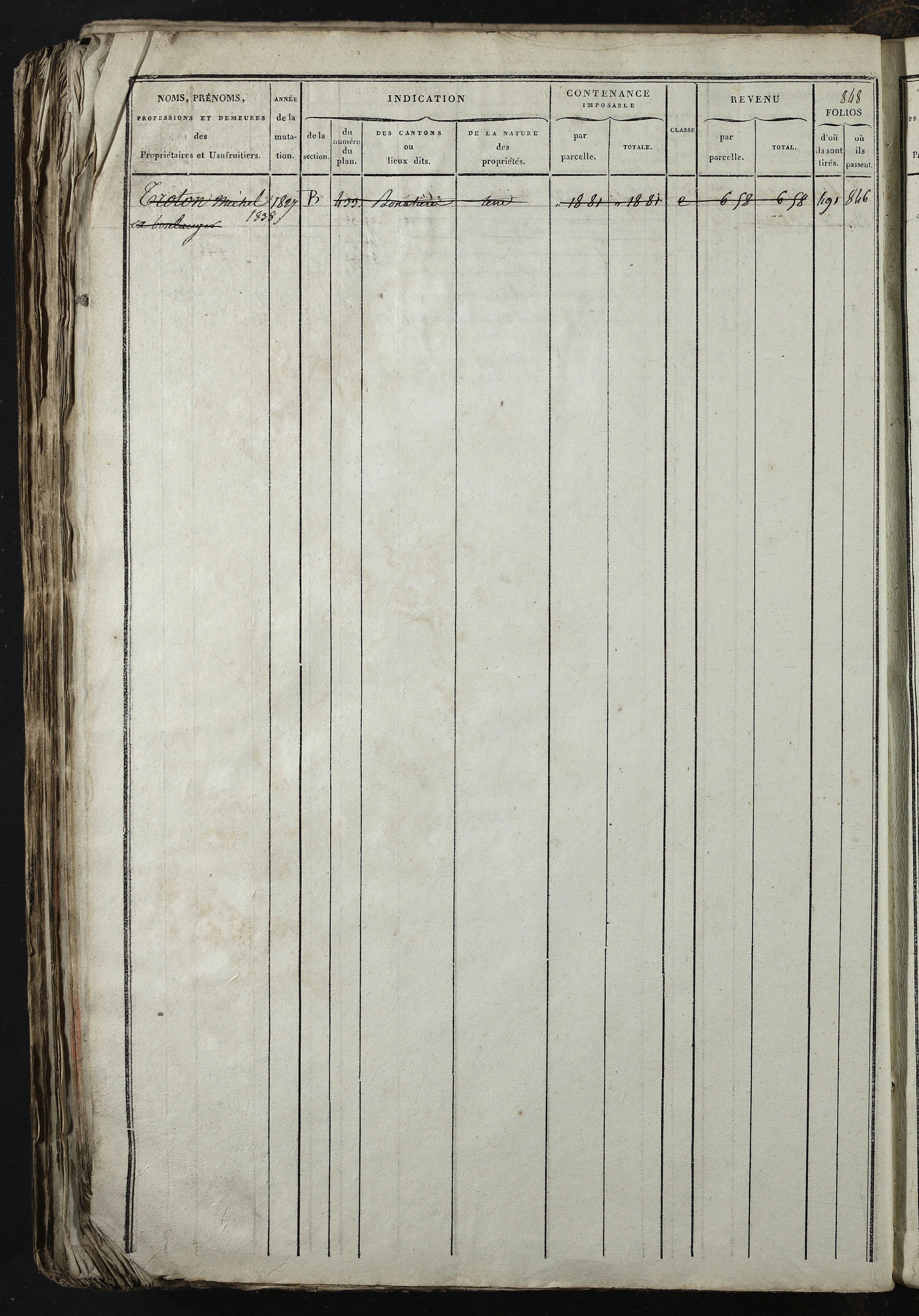 Relevant - 3 P 741 - 3 P 741 -  Folios 1 à 980  (1832-1846)