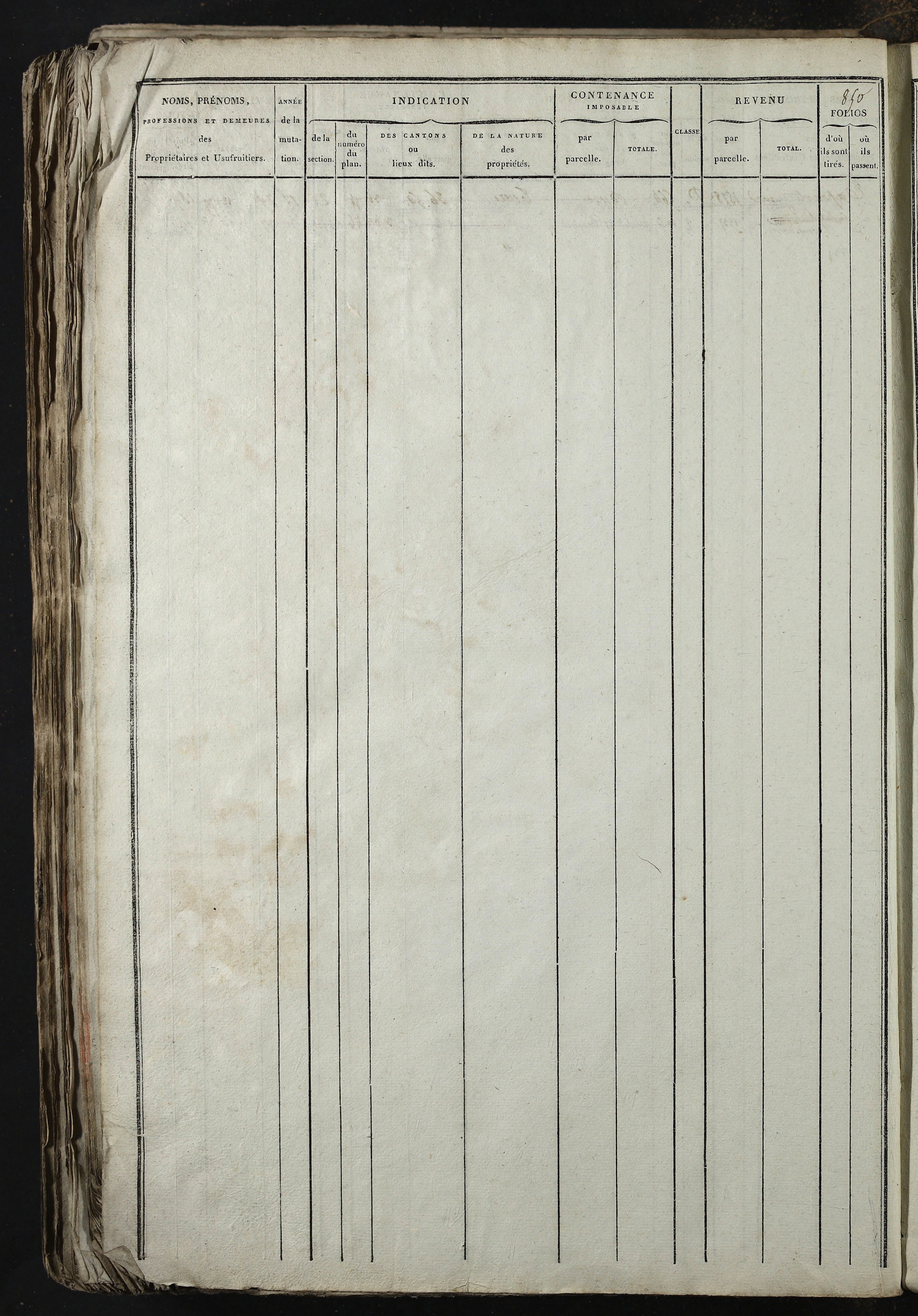 Relevant - 3 P 741 - 3 P 741 -  Folios 1 à 980  (1832-1846)