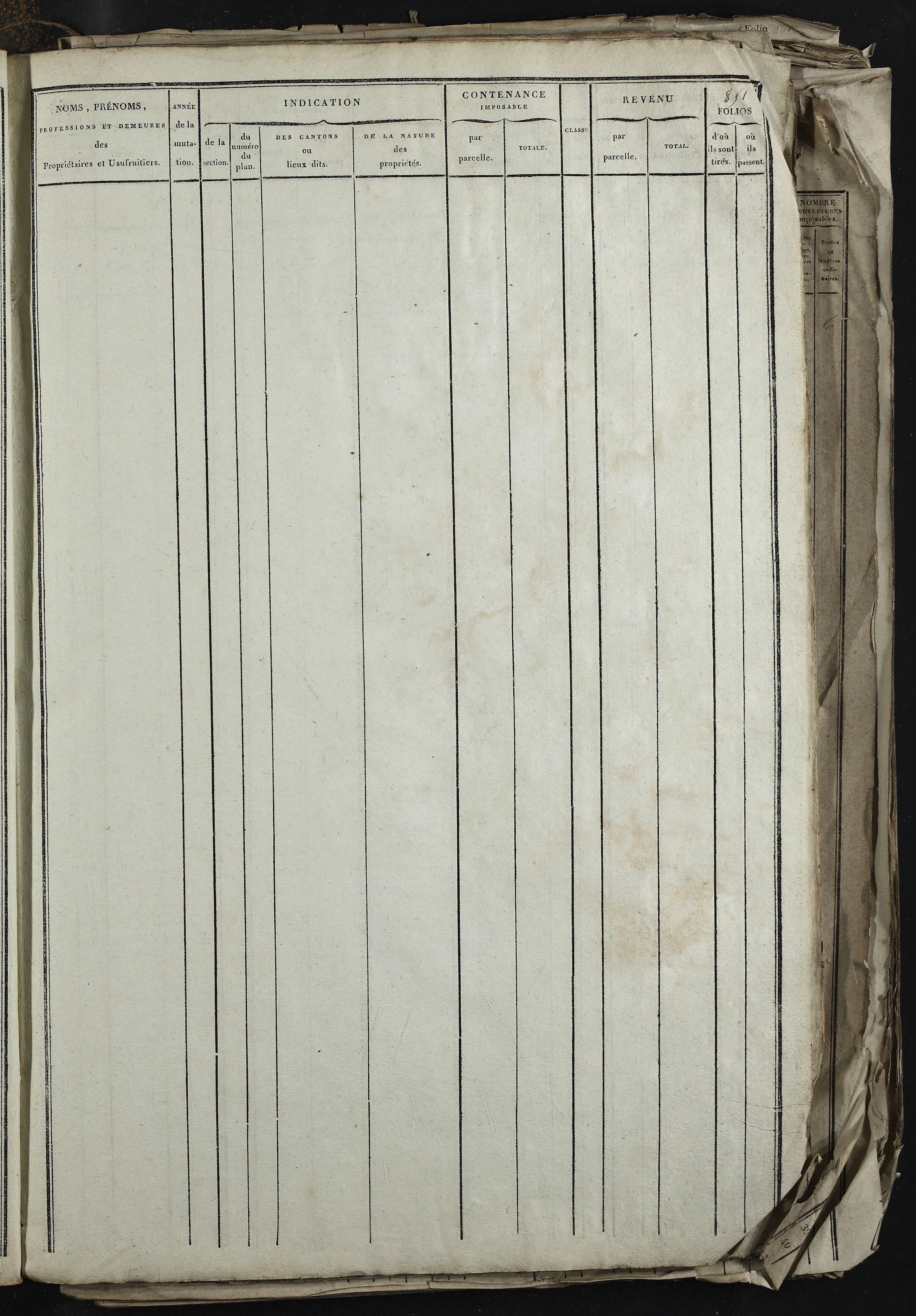 Relevant - 3 P 741 - 3 P 741 -  Folios 1 à 980  (1832-1846)
