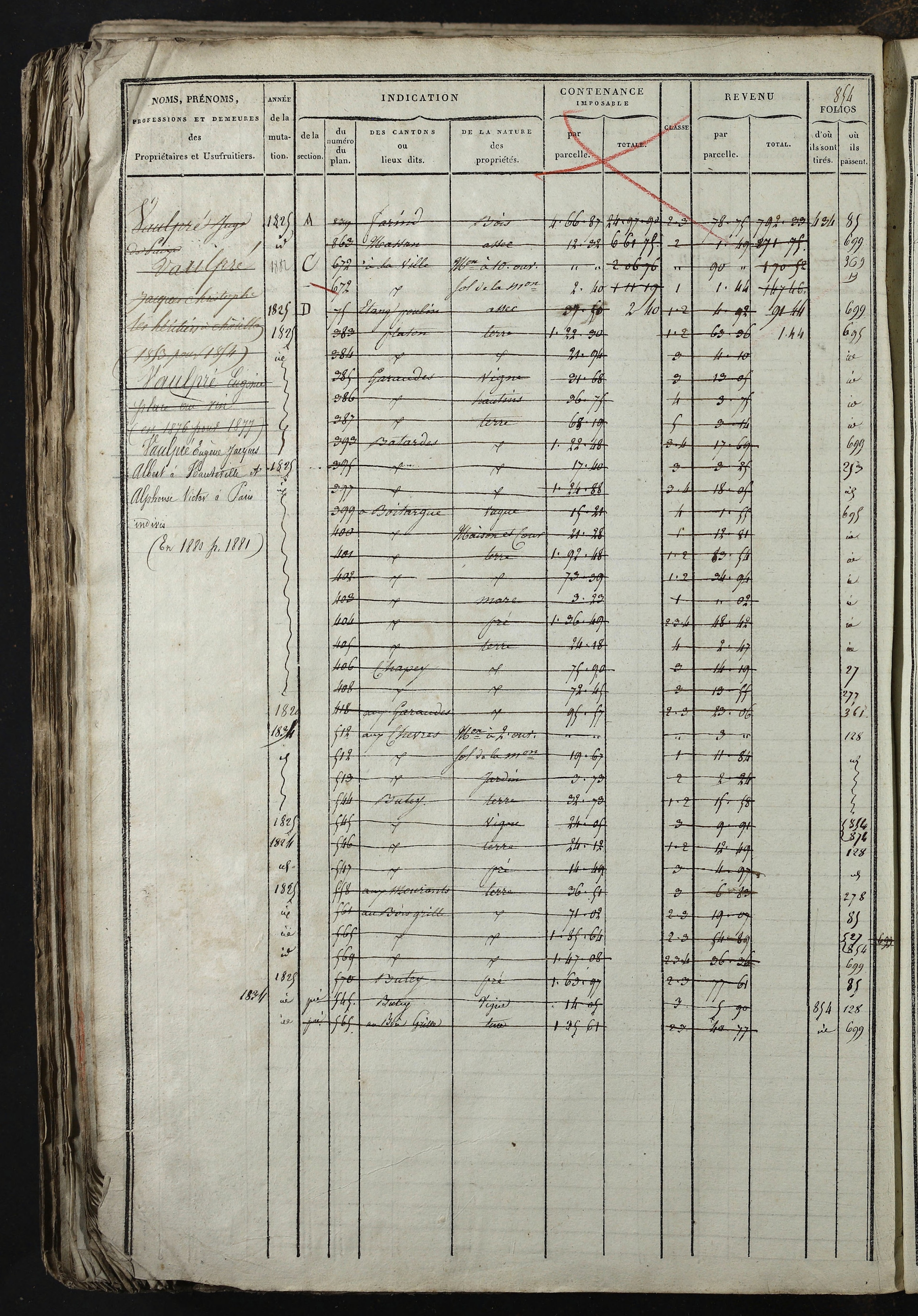 Relevant - 3 P 741 - 3 P 741 -  Folios 1 à 980  (1832-1846)