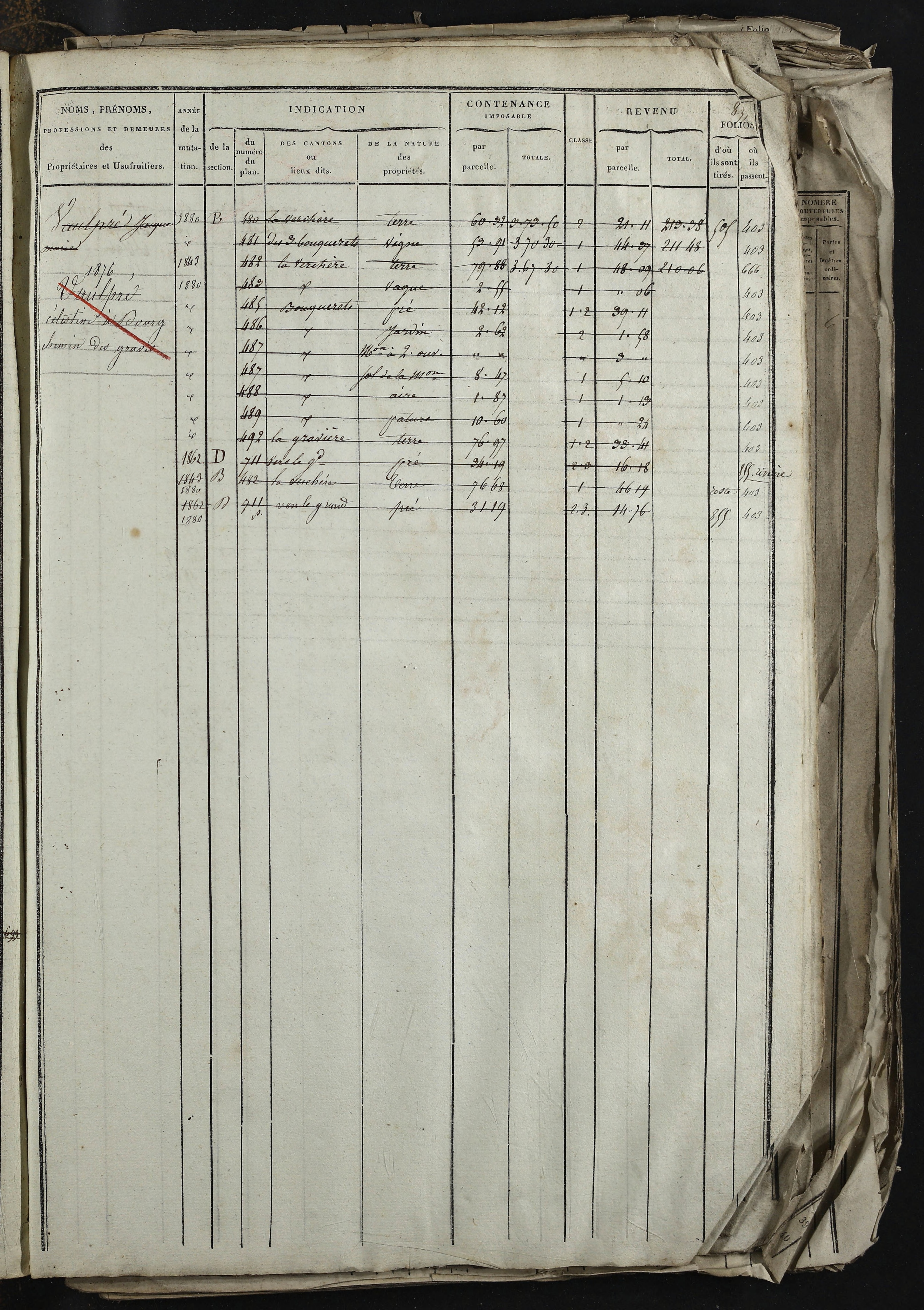 Relevant - 3 P 741 - 3 P 741 -  Folios 1 à 980  (1832-1846)