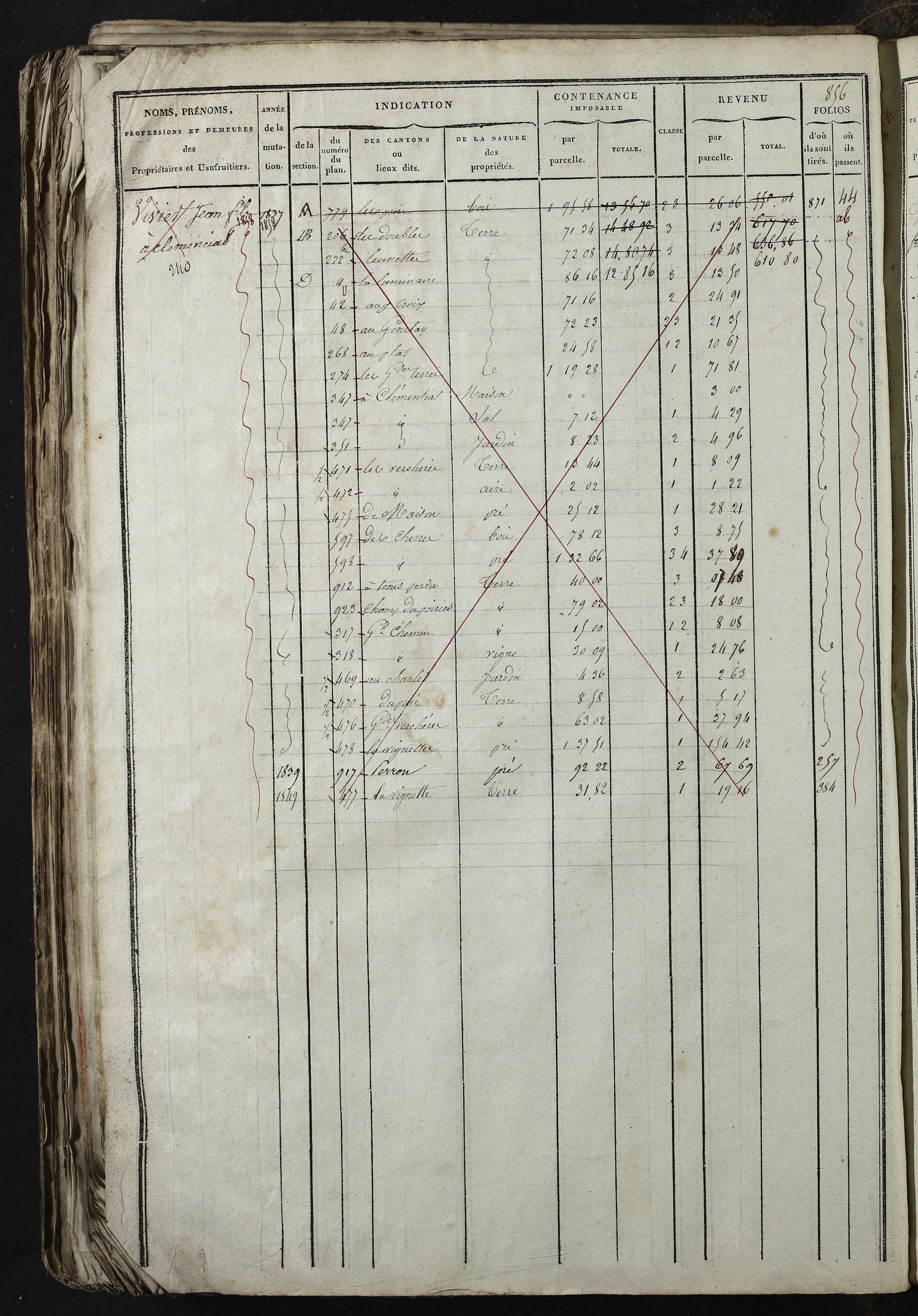 Relevant - 3 P 741 - 3 P 741 -  Folios 1 à 980  (1832-1846)
