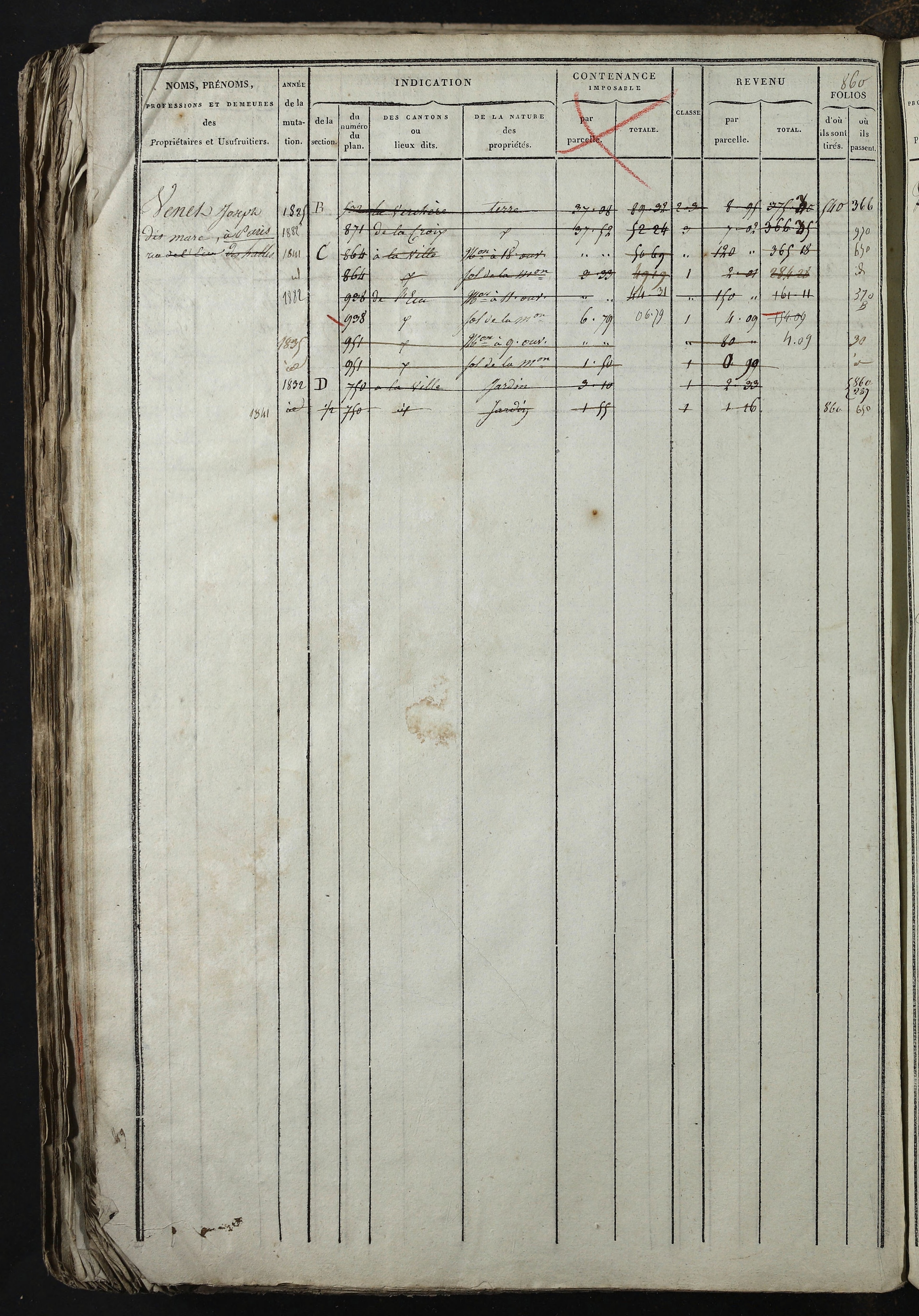 Relevant - 3 P 741 - 3 P 741 -  Folios 1 à 980  (1832-1846)