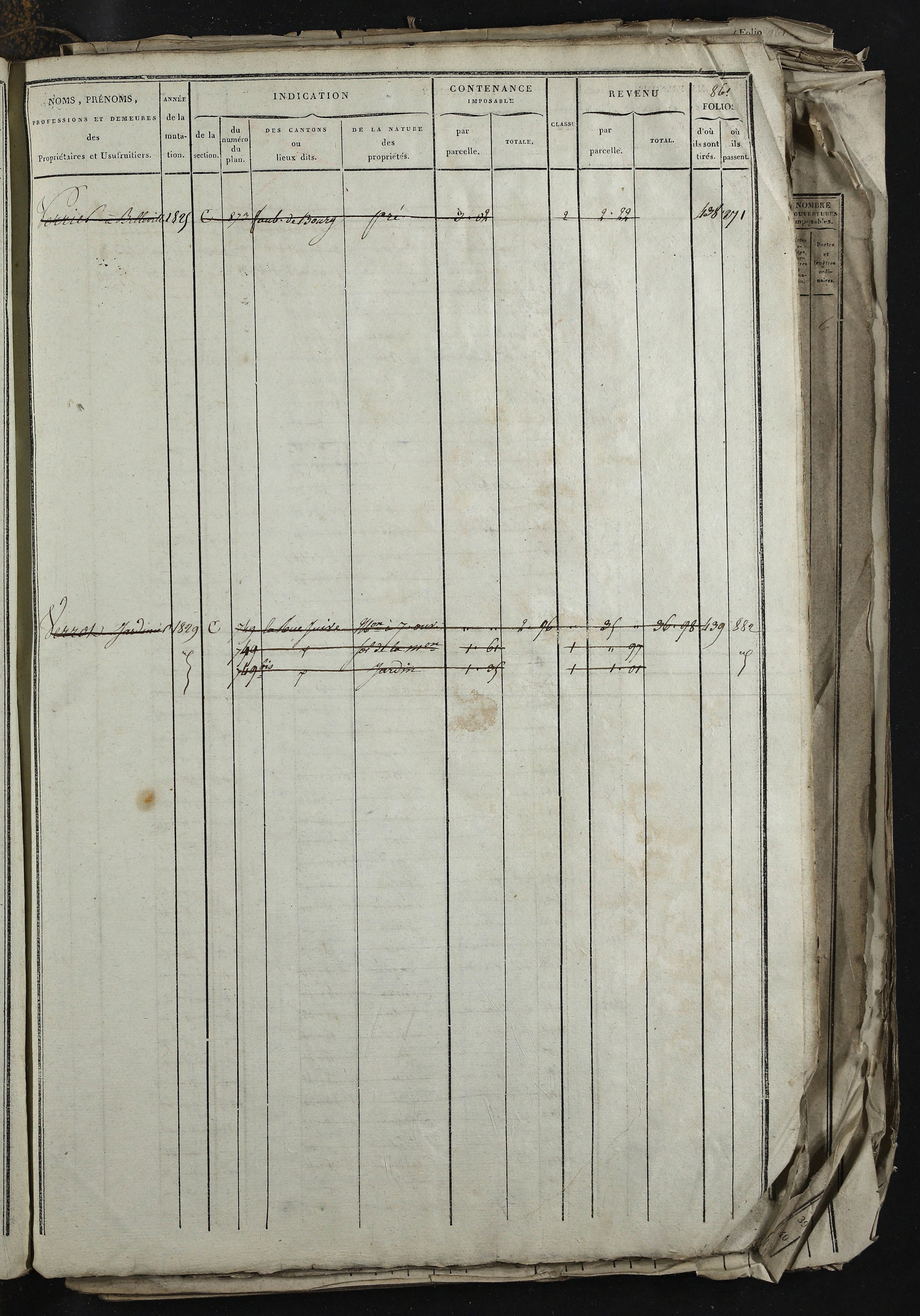 Relevant - 3 P 741 - 3 P 741 -  Folios 1 à 980  (1832-1846)