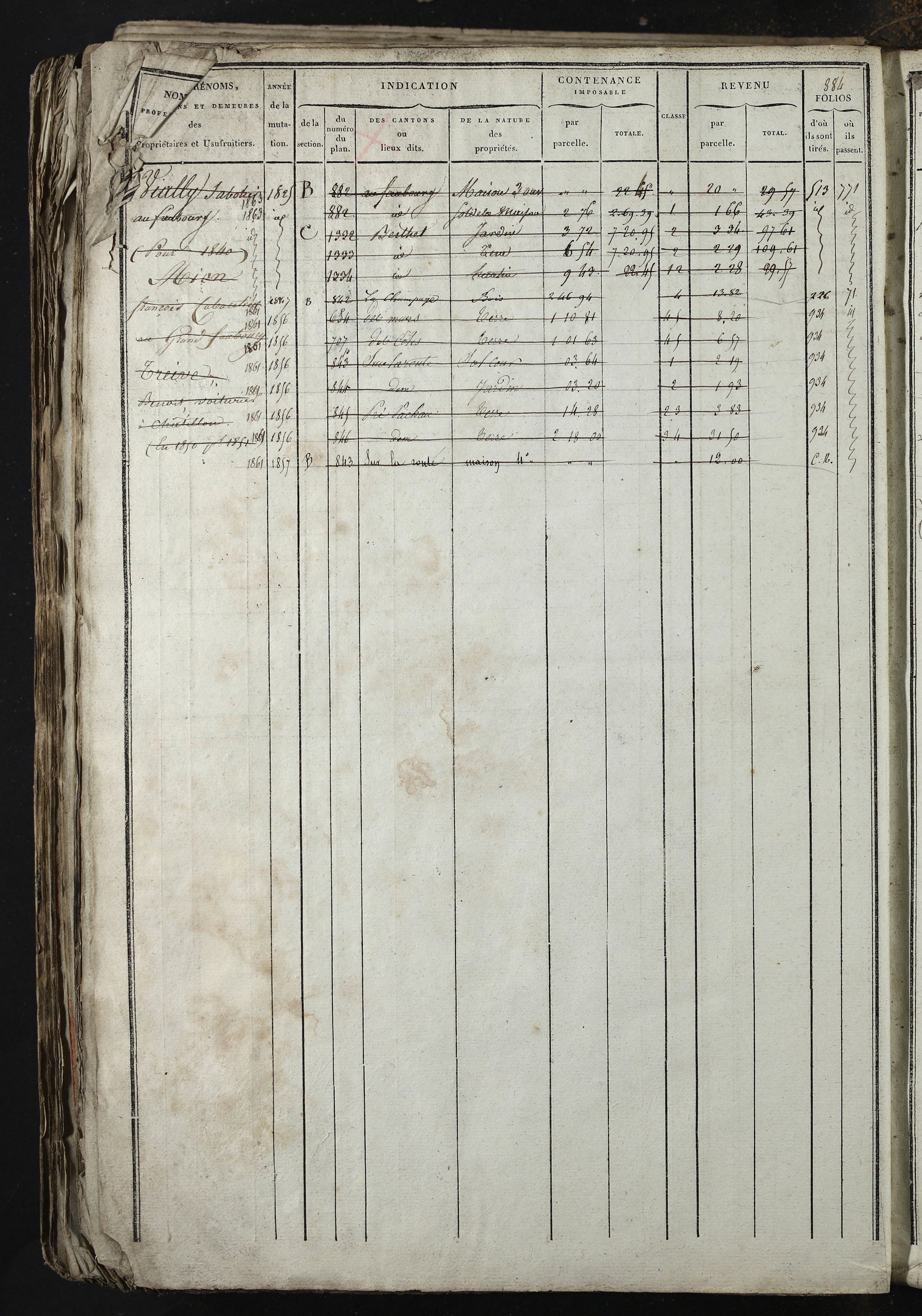 Relevant - 3 P 741 - 3 P 741 -  Folios 1 à 980  (1832-1846)