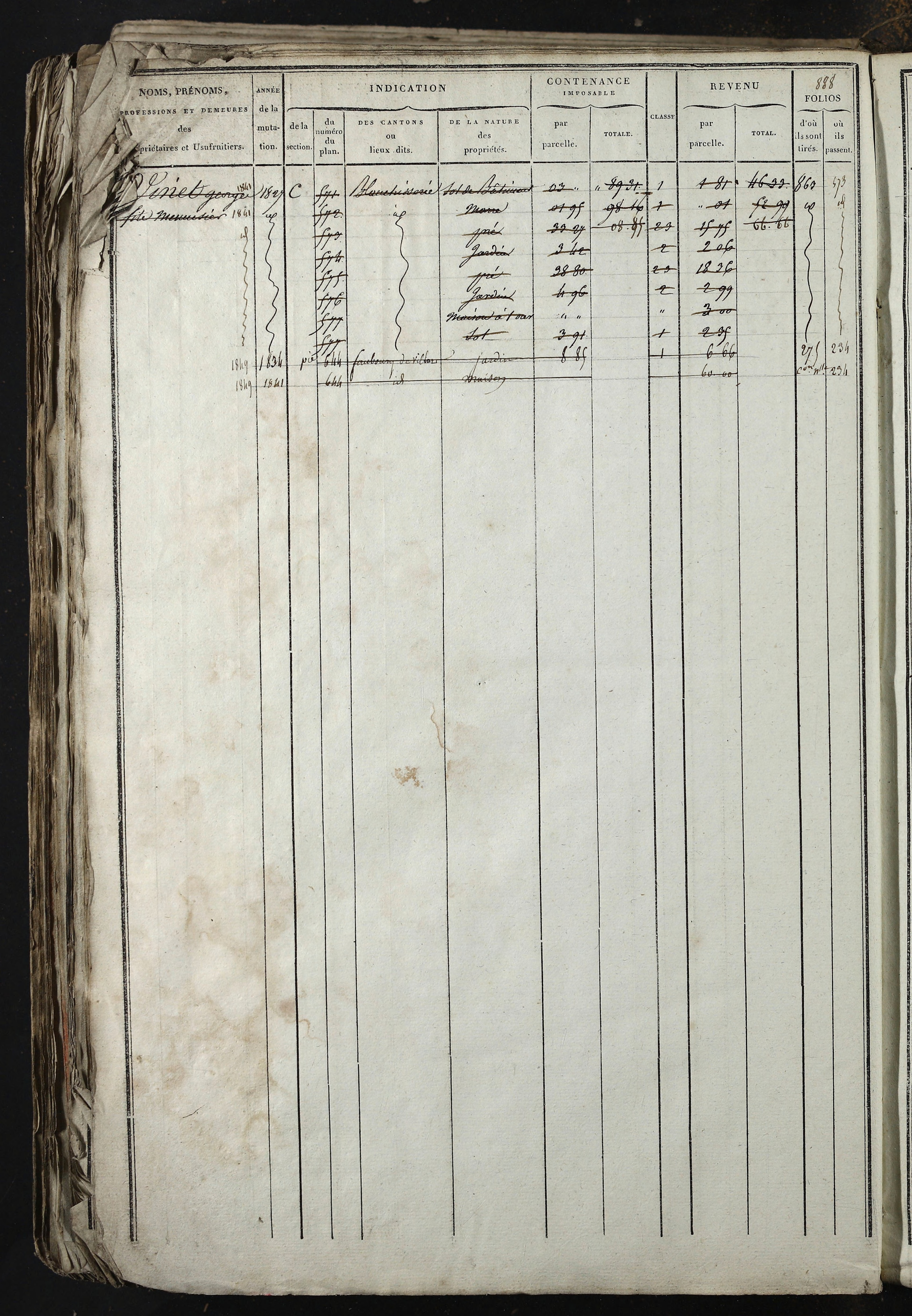 Relevant - 3 P 741 - 3 P 741 -  Folios 1 à 980  (1832-1846)