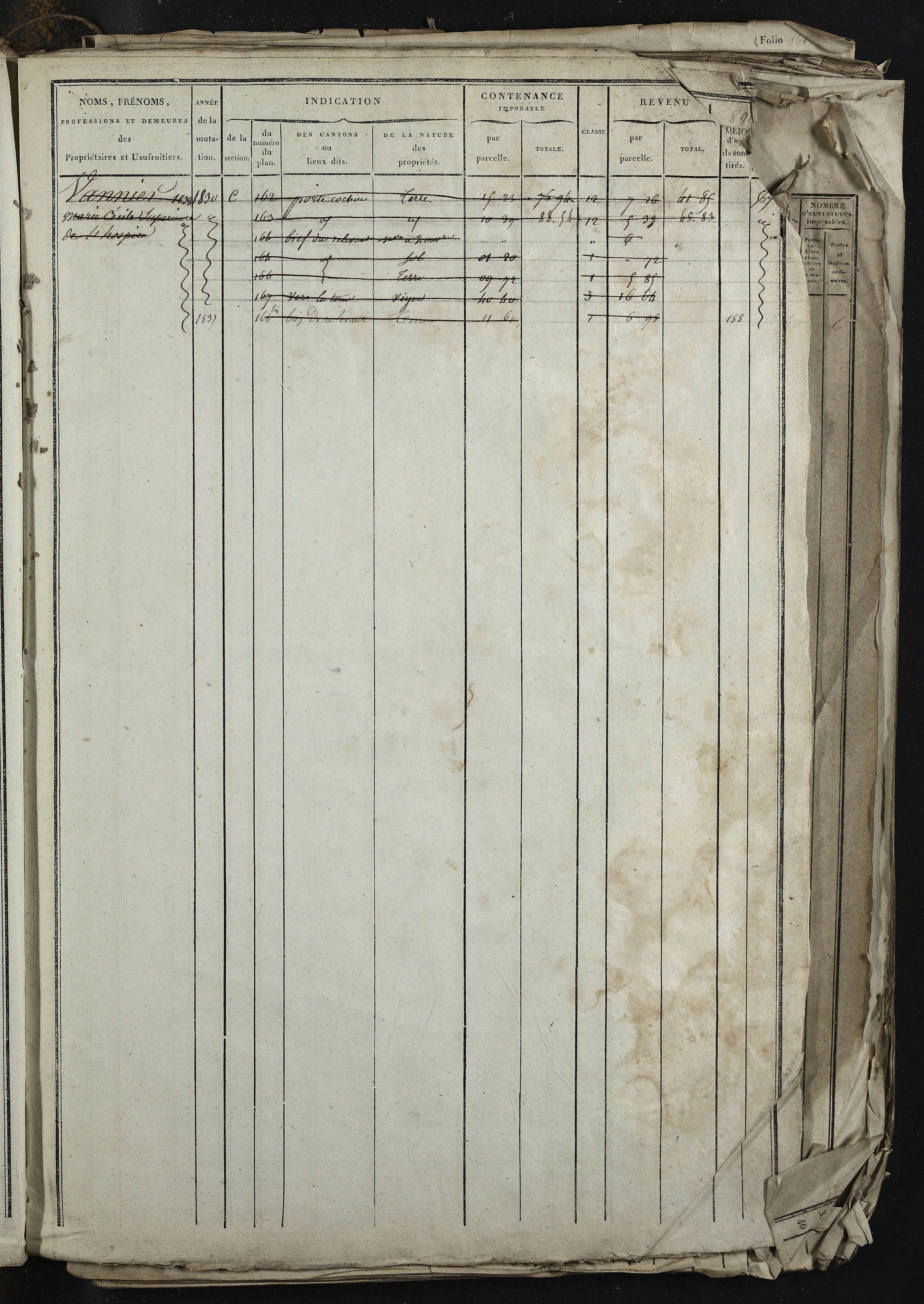 Relevant - 3 P 741 - 3 P 741 -  Folios 1 à 980  (1832-1846)