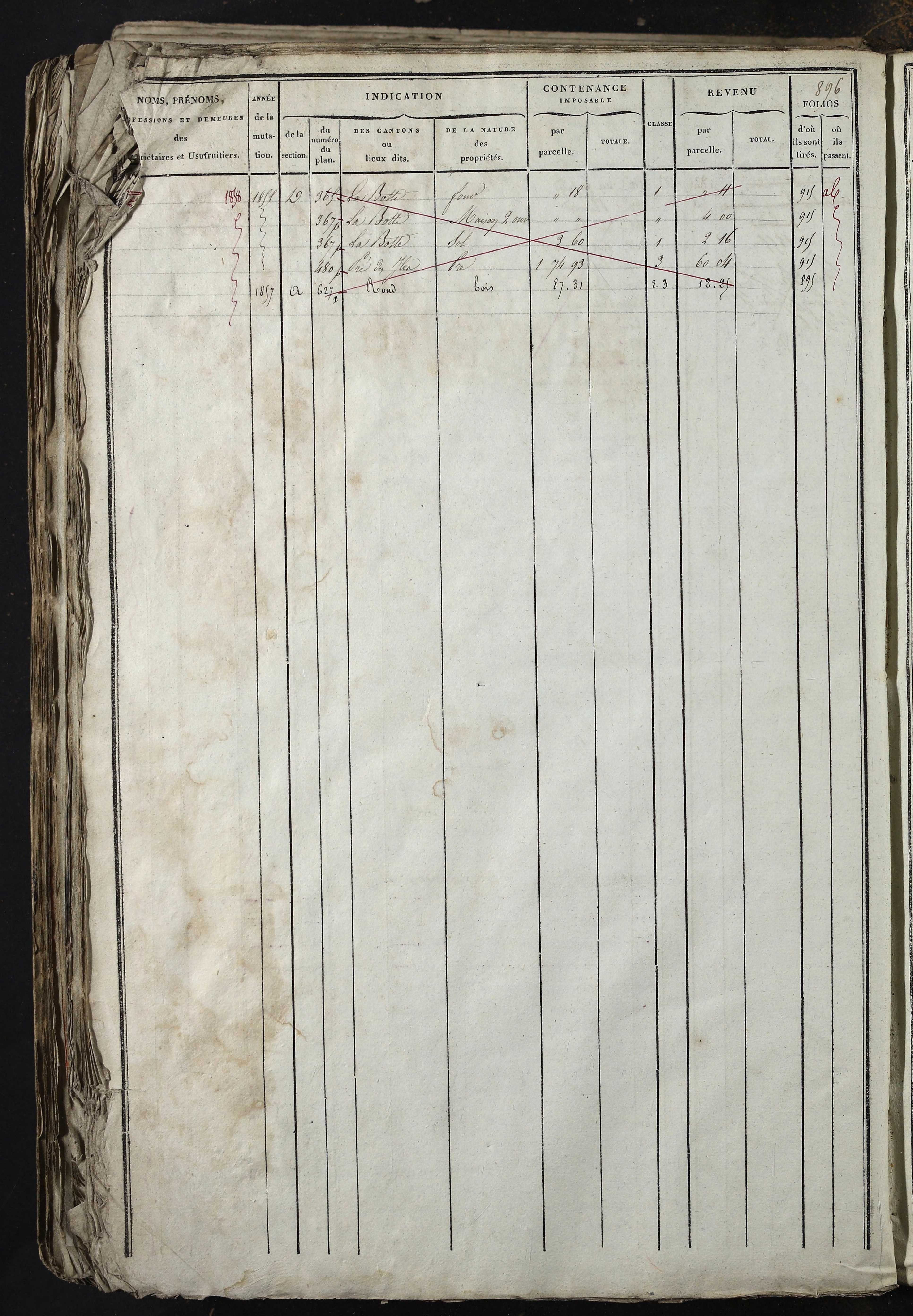 Relevant - 3 P 741 - 3 P 741 -  Folios 1 à 980  (1832-1846)