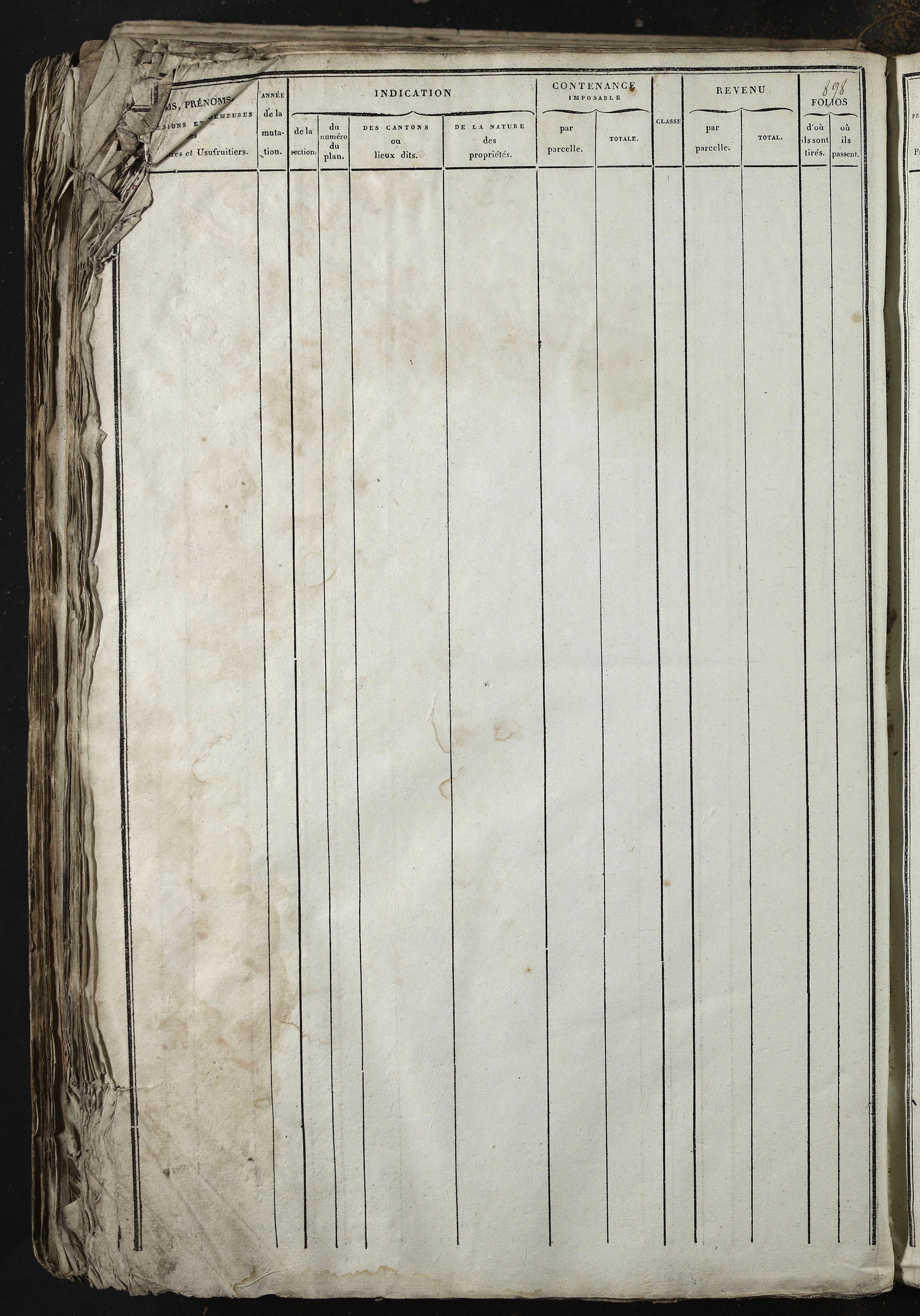 Relevant - 3 P 741 - 3 P 741 -  Folios 1 à 980  (1832-1846)