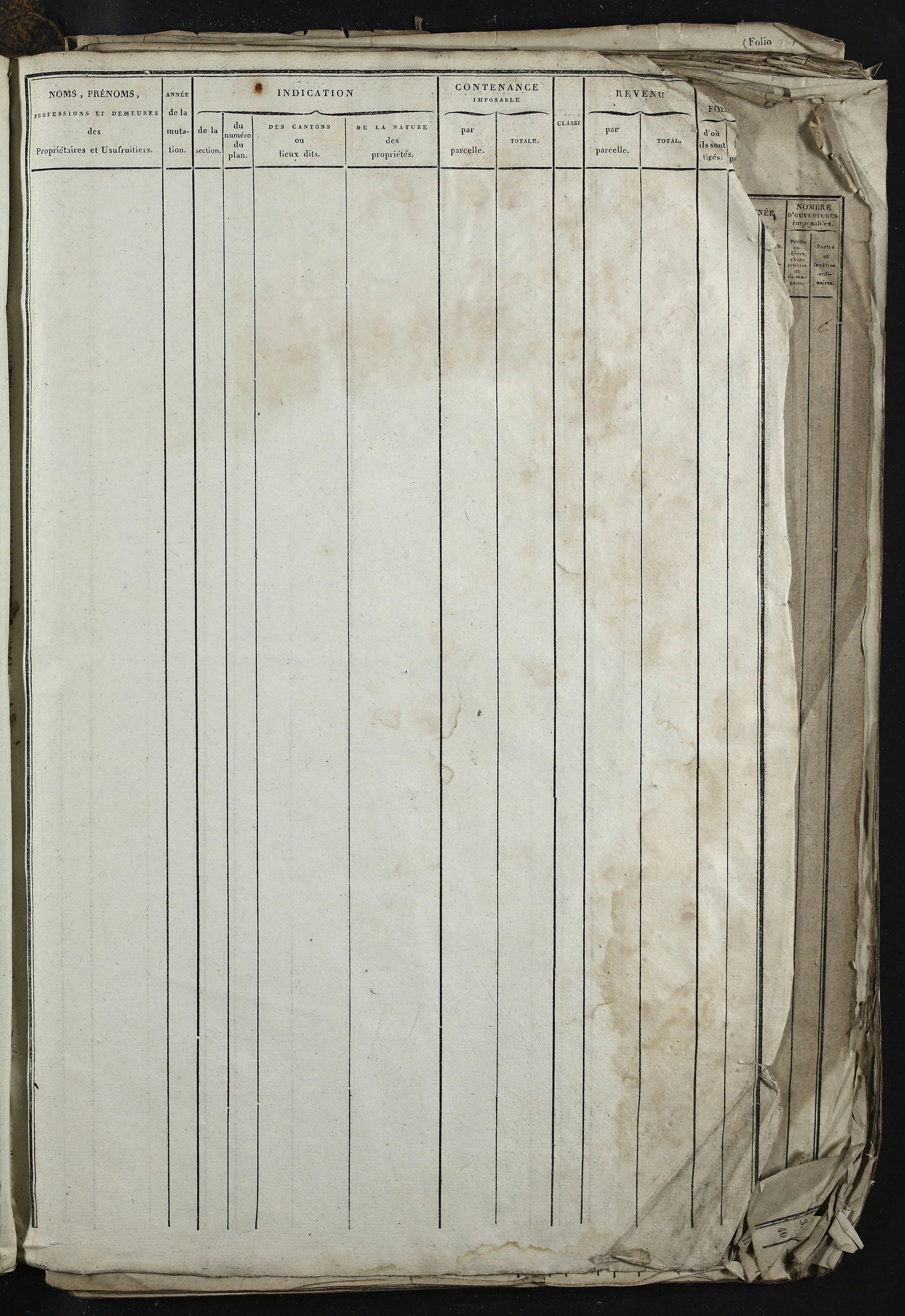 Relevant - 3 P 741 - 3 P 741 -  Folios 1 à 980  (1832-1846)