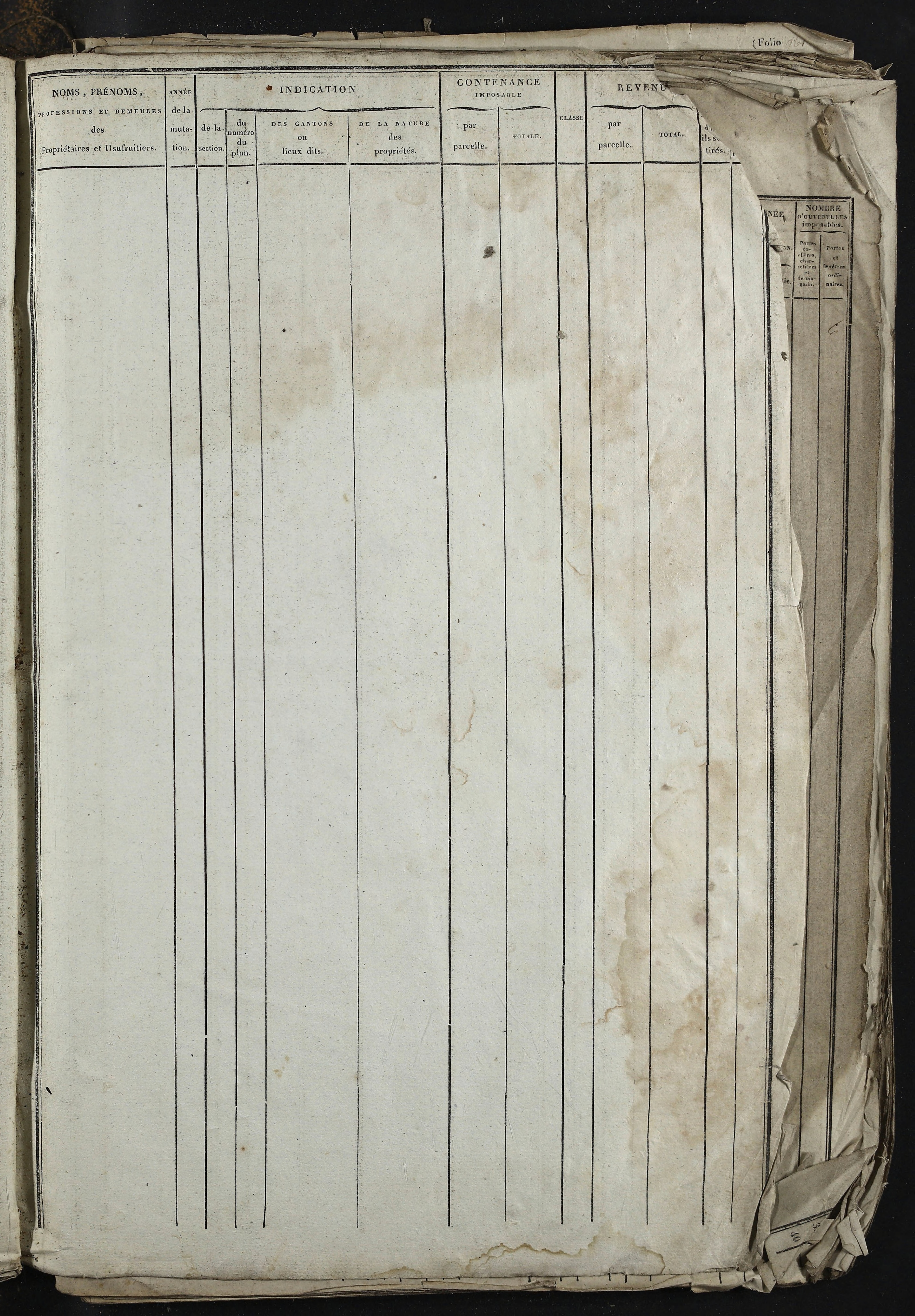 Relevant - 3 P 741 - 3 P 741 -  Folios 1 à 980  (1832-1846)