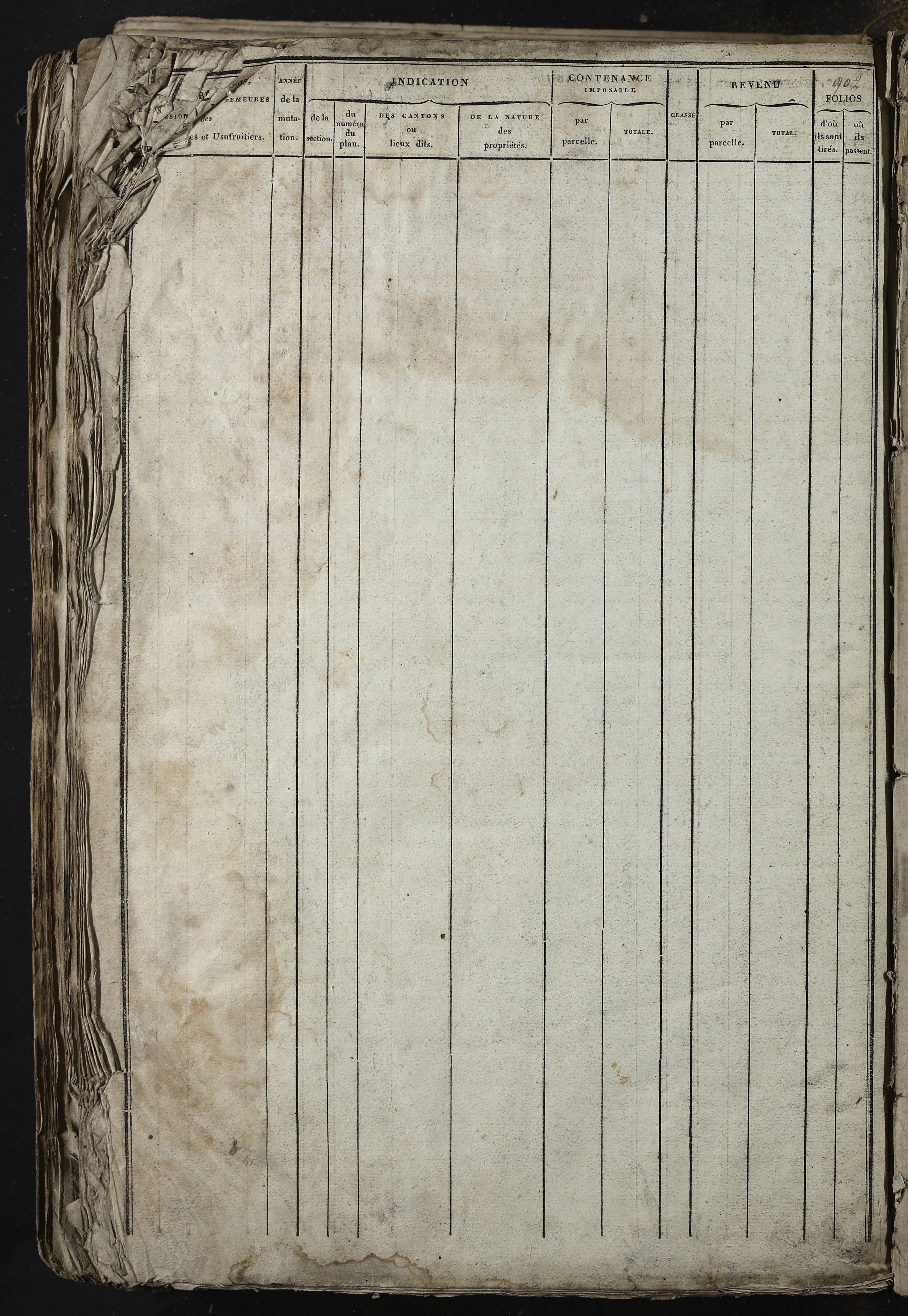 Relevant - 3 P 741 - 3 P 741 -  Folios 1 à 980  (1832-1846)