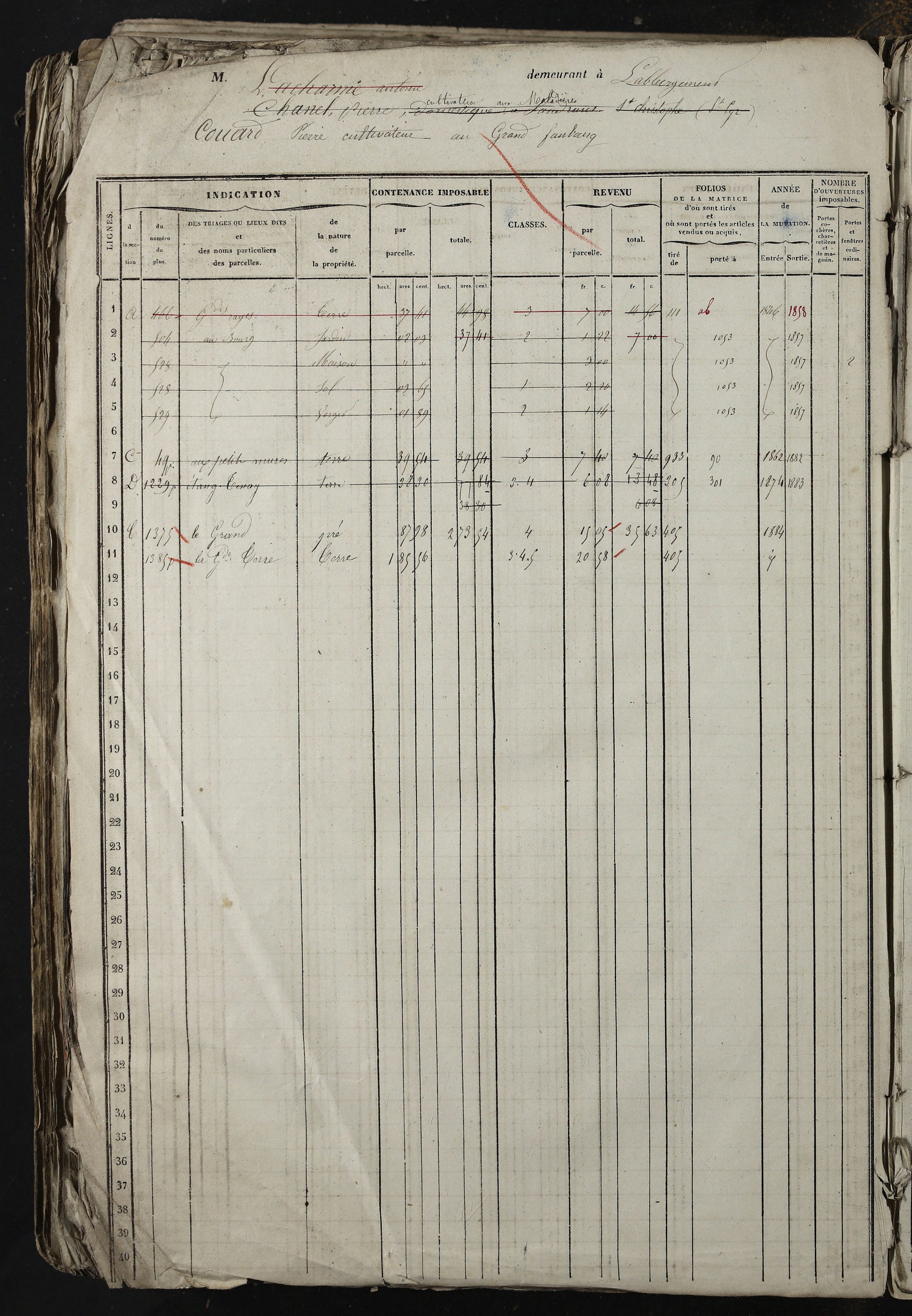 Relevant - 3 P 741 - 3 P 741 -  Folios 1 à 980  (1832-1846)