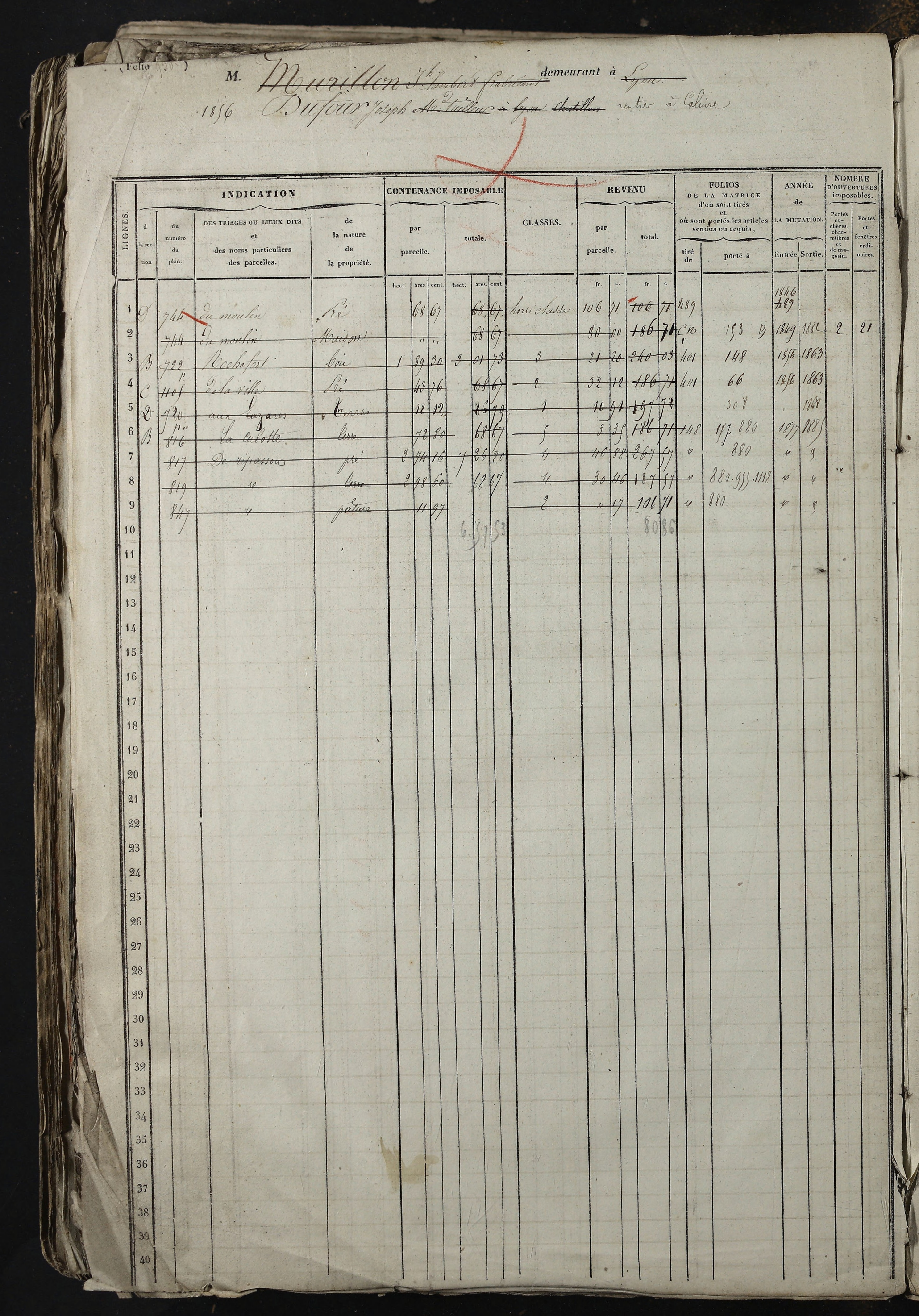 Relevant - 3 P 741 - 3 P 741 -  Folios 1 à 980  (1832-1846)