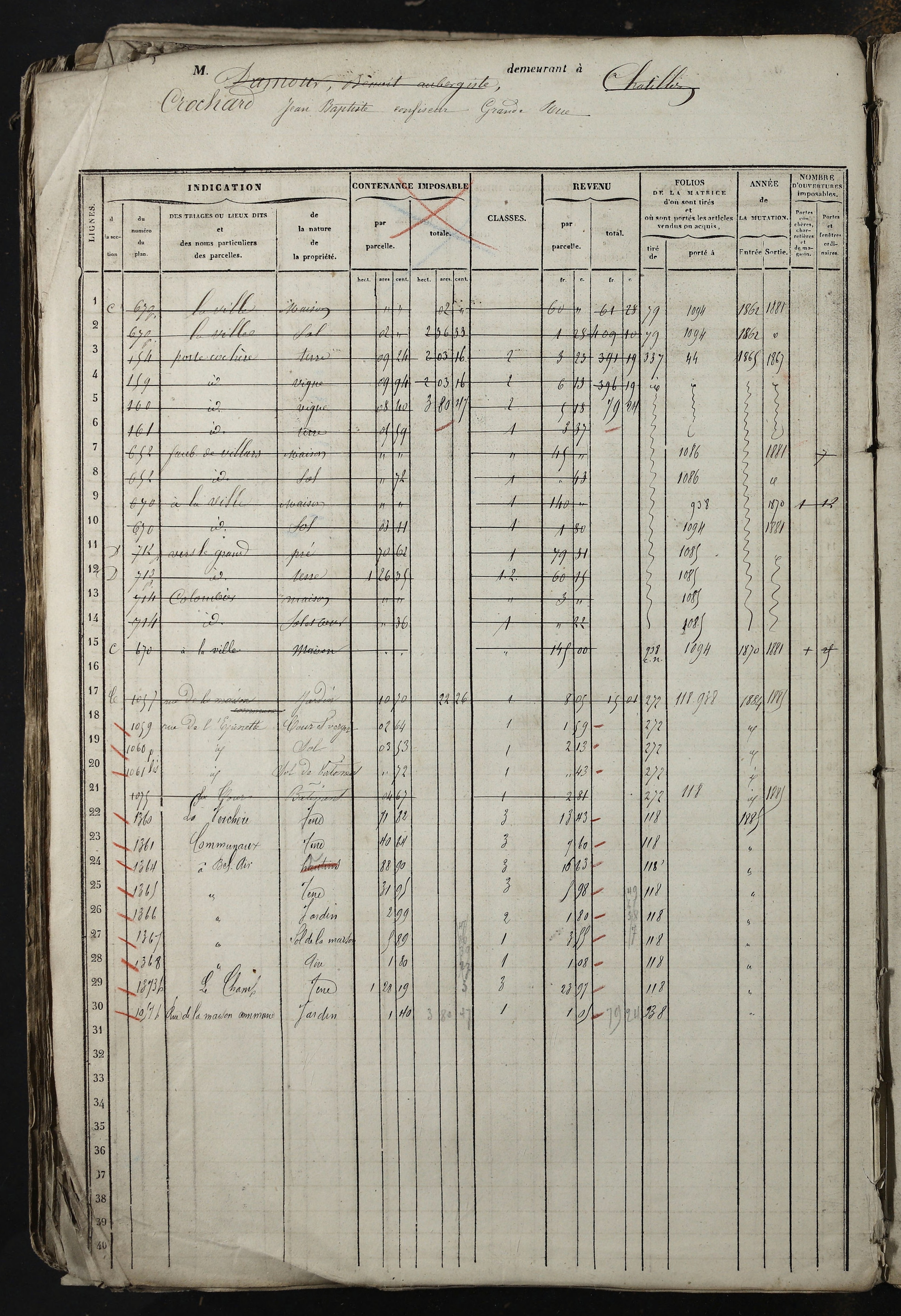 Relevant - 3 P 741 - 3 P 741 -  Folios 1 à 980  (1832-1846)