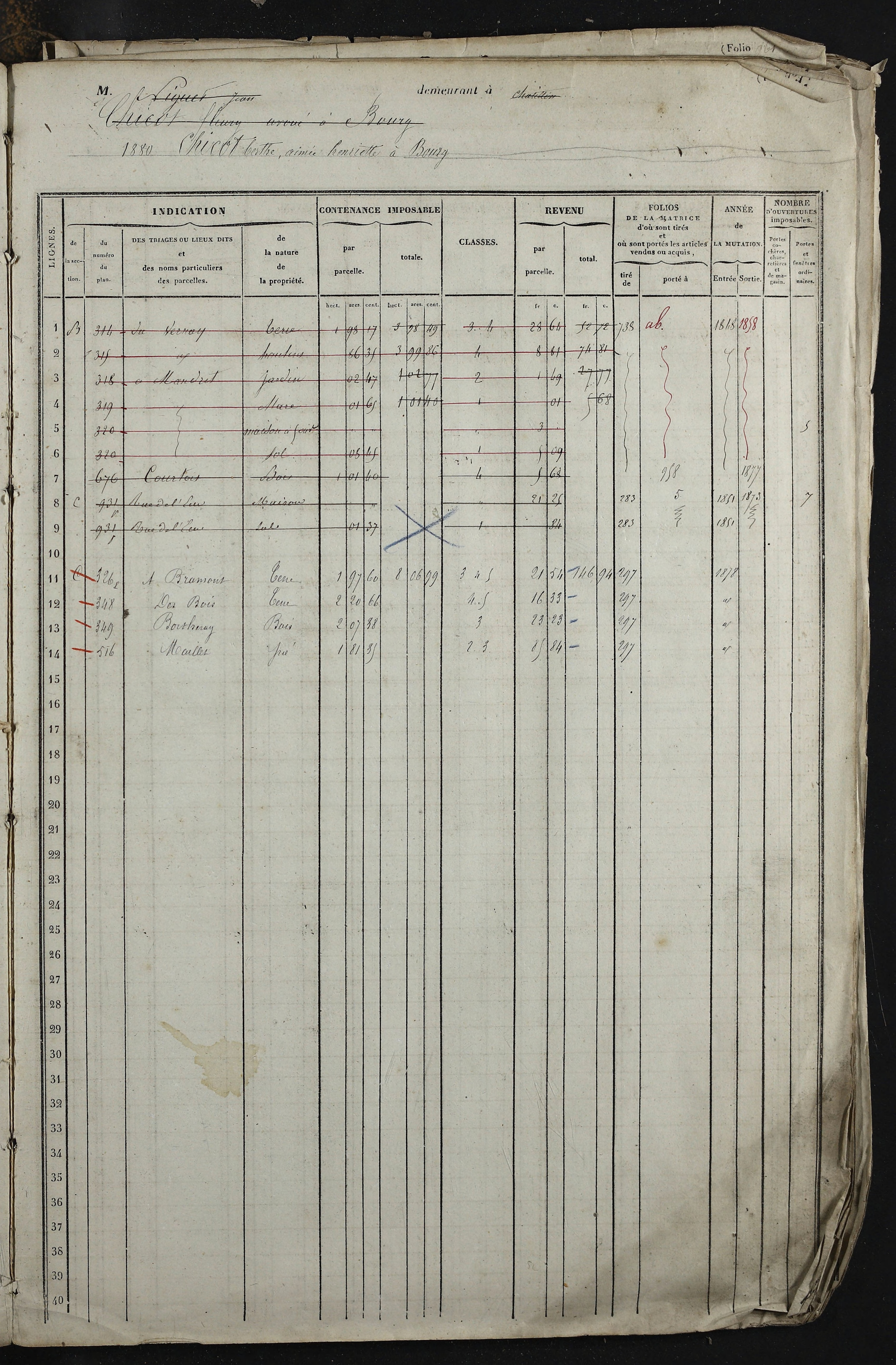 Relevant - 3 P 741 - 3 P 741 -  Folios 1 à 980  (1832-1846)