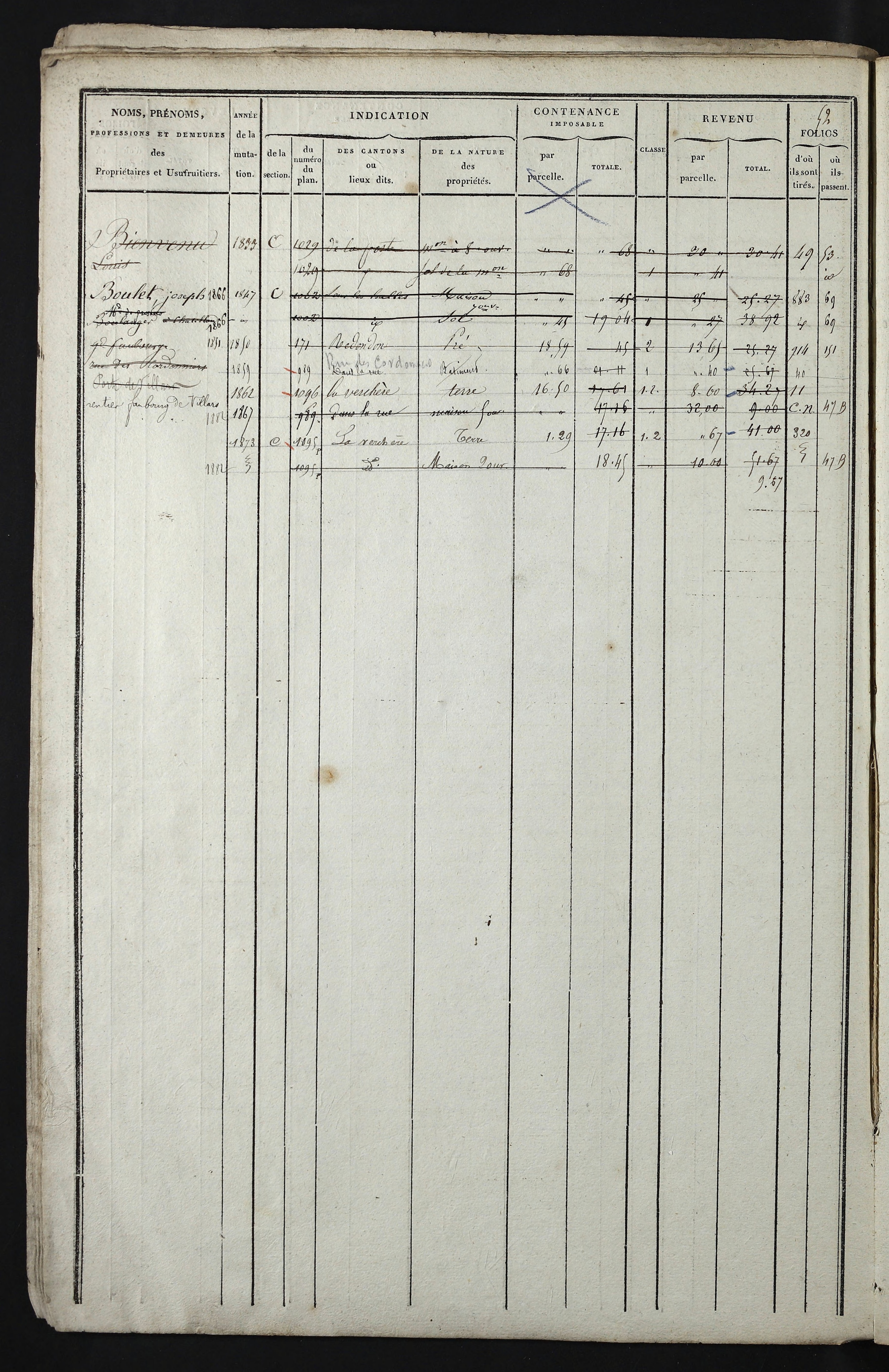Relevant - 3 P 741 - 3 P 741 -  Folios 1 à 980  (1832-1846)