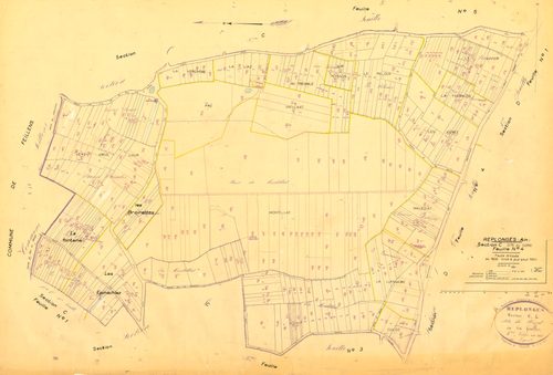 Replonges - 3 P 8154 - 3 P 8154 -  Feuille 4  (1836)