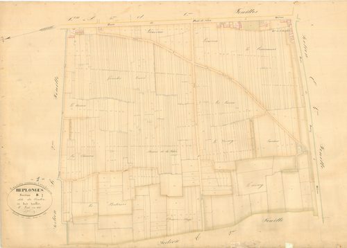 Replonges - 3 P 8148 - 3 P 8148 -  Feuille 1  (1836)