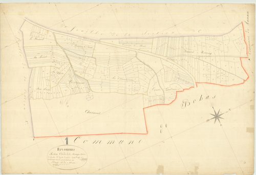 Revonnas - 3 P 8178 - 3 P 8178 -  Feuille 2  (1826)