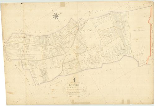 Revonnas - 3 P 8179 - 3 P 8179 -  Feuille 3  (1826)