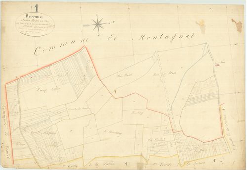 Revonnas - 3 P 8173 - 3 P 8173 -  Feuille 4  (1826)