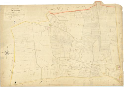 Revonnas - 3 P 8170 - 3 P 8170 -  Feuille 1  (1826)