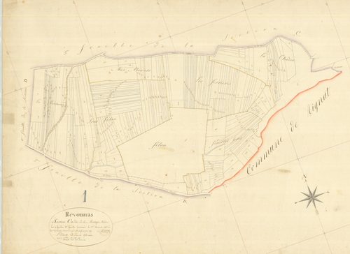 Revonnas - 3 P 8180 - 3 P 8180 -  Feuille 4  (1826)