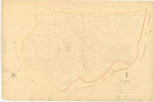 Revonnas - 3 P 8182 - 3 P 8182 -  Feuille 2  (1826)