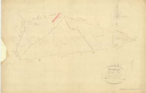 Reyrieux - 3 P 8187 - 3 P 8187 -  Feuille 3  (1823)