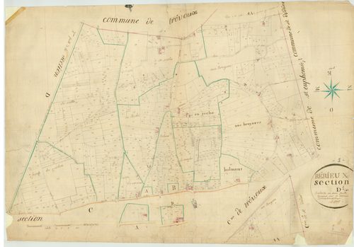 Reyrieux - 3 P 8194 - 3 P 8194 -  Feuille 1  (1823)