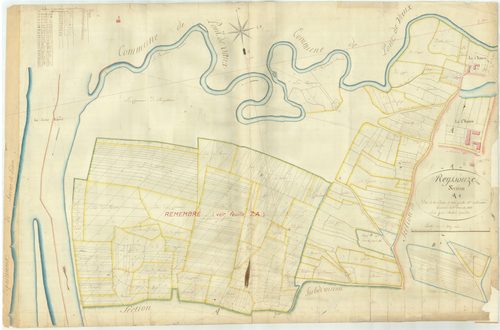 Reyssouze - 3 P 6290 - 3 P 6290 -  Feuille 1  (1813-1845)