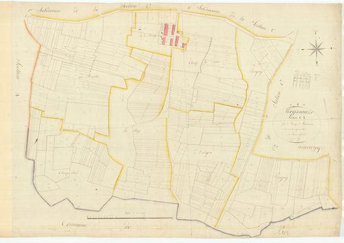 Reyssouze - 3 P 6297 - 3 P 6297 -  Feuille 2  (1813-1845)