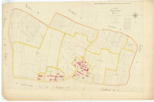 Reyssouze - 3 P 6296 - 3 P 6296 -  Feuille 1  (1813-1845)
