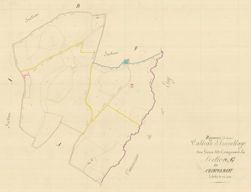 Rignieux-le-Franc - 3 P 8225 - 3 P 8225 -  Secdtion G  (1839)