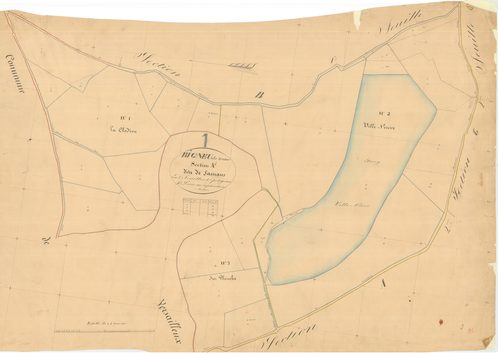 Rignieux-le-Franc - 3 P 8226 - 3 P 8226 -  Feuille 1  (1839)