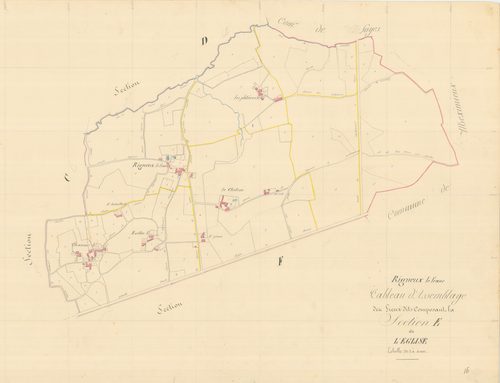 Rignieux-le-Franc - 3 P 8223 - 3 P 8223 -  Secdtion E  (1839)