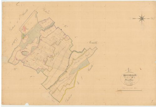 Rossillon - 3 P 8266 - 3 P 8266 -  Feuille 3  (1830)