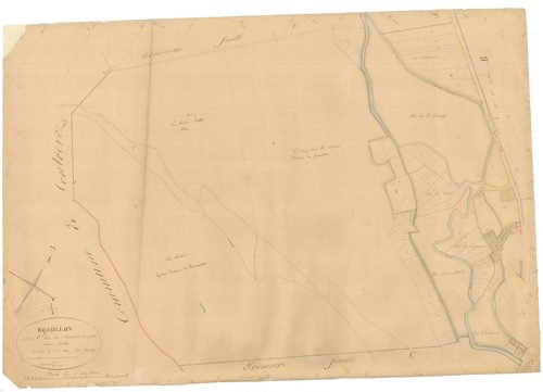 Rossillon - 3 P 8269 - 3 P 8269 -  Feuille 2  (1830)