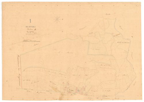 Ruffieu - 3 P 8275 - 3 P 8275 -  Feuille 1  (1831)